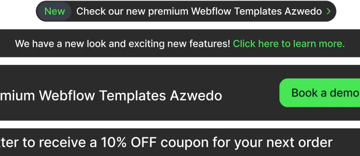 Crypto Webflow Template - Ljubljana - Designed by Azwedo.com and Wedoflow.com