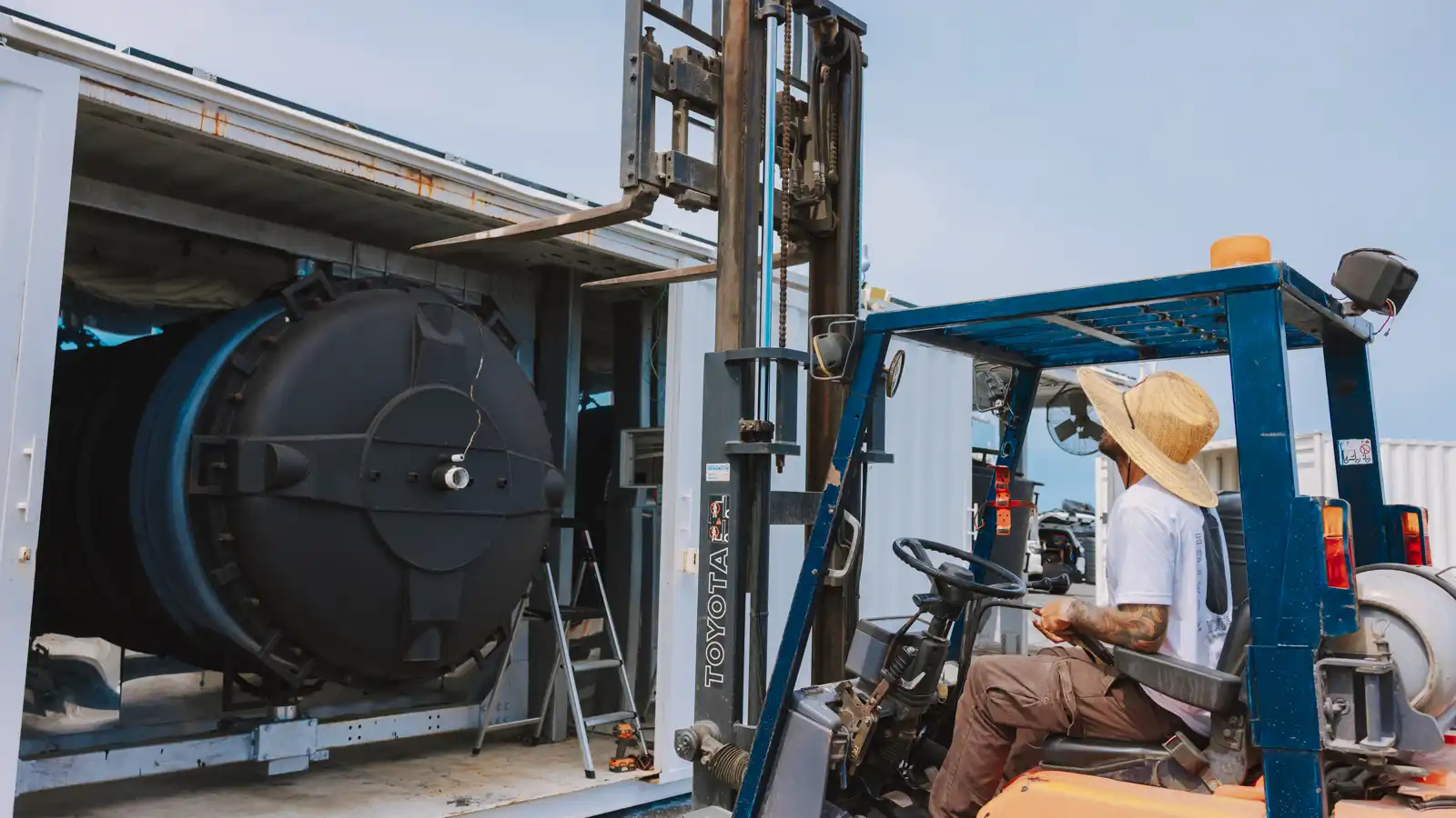 Light Manufacturing and forklift