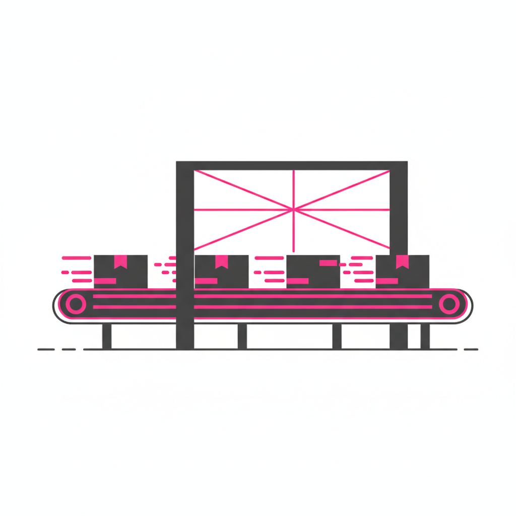 In-motion conveyor dimensioning gate scanning packages at high speed
