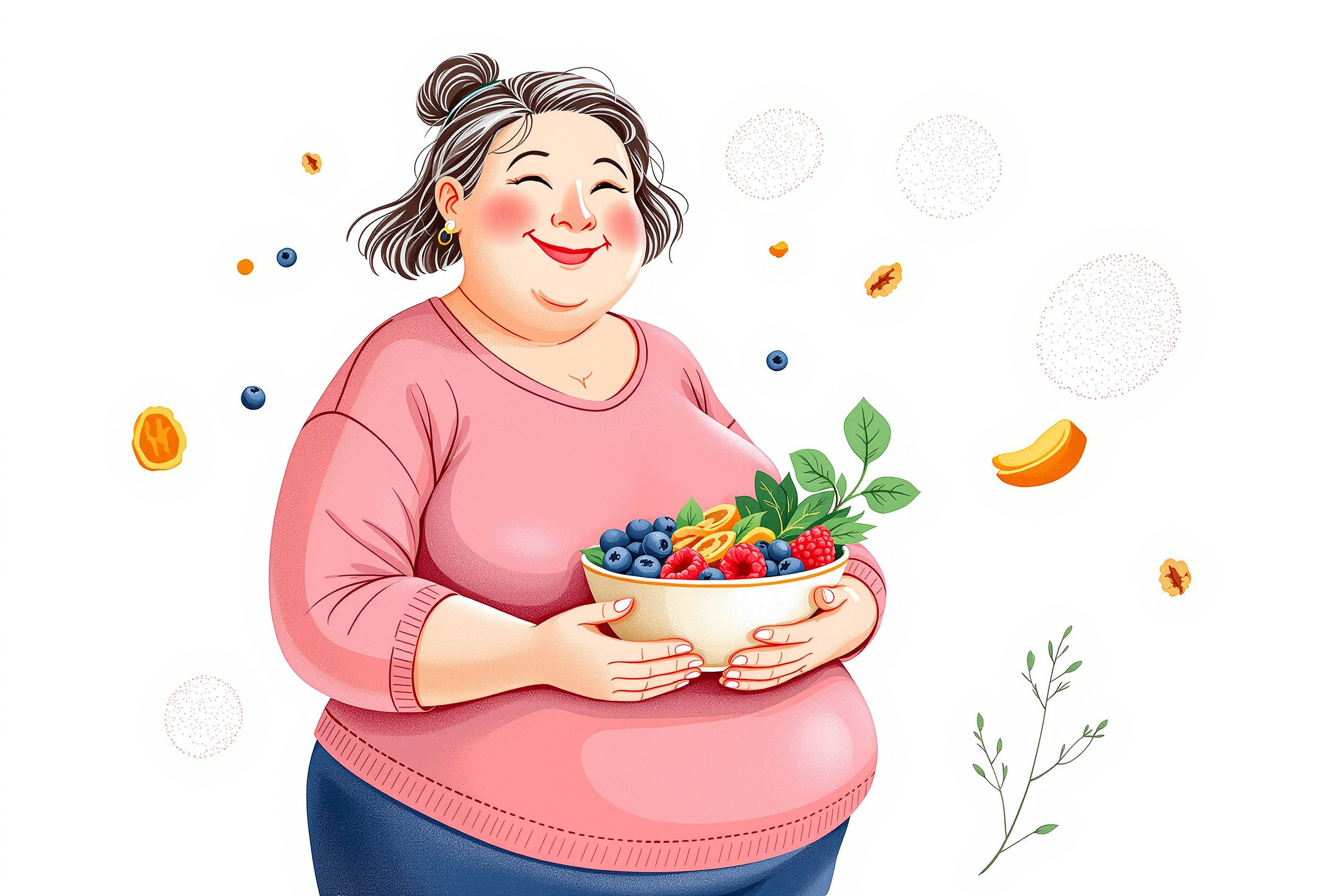 Frau bereitet in der Küche eine Mahlzeit mit entzündungshemmenden Lebensmitteln zu.