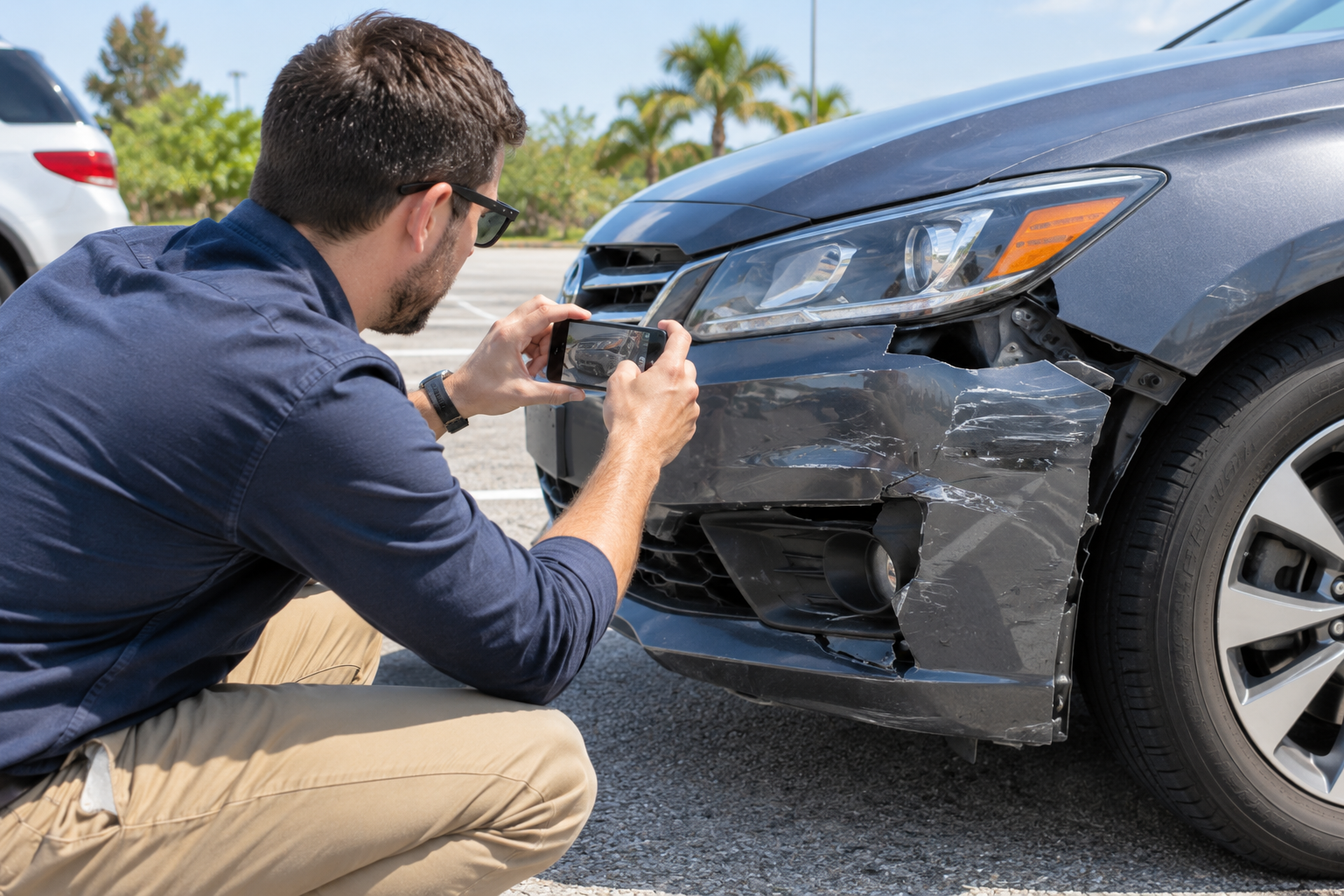 alt text for this article and include: should i file claim with my auto insurance or theirs