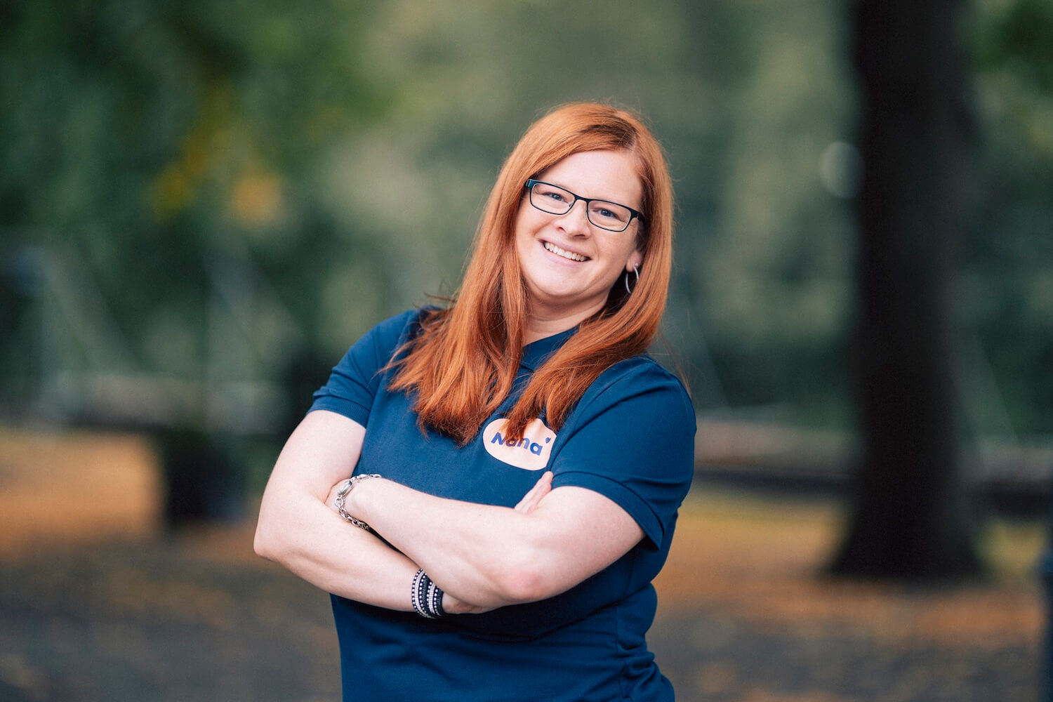 Ein Bild von der Verwaltungsmitarbeiterin Sandra
