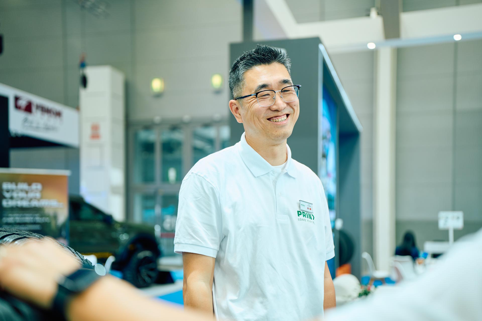 Photo of Prinx Autopromotec Event.