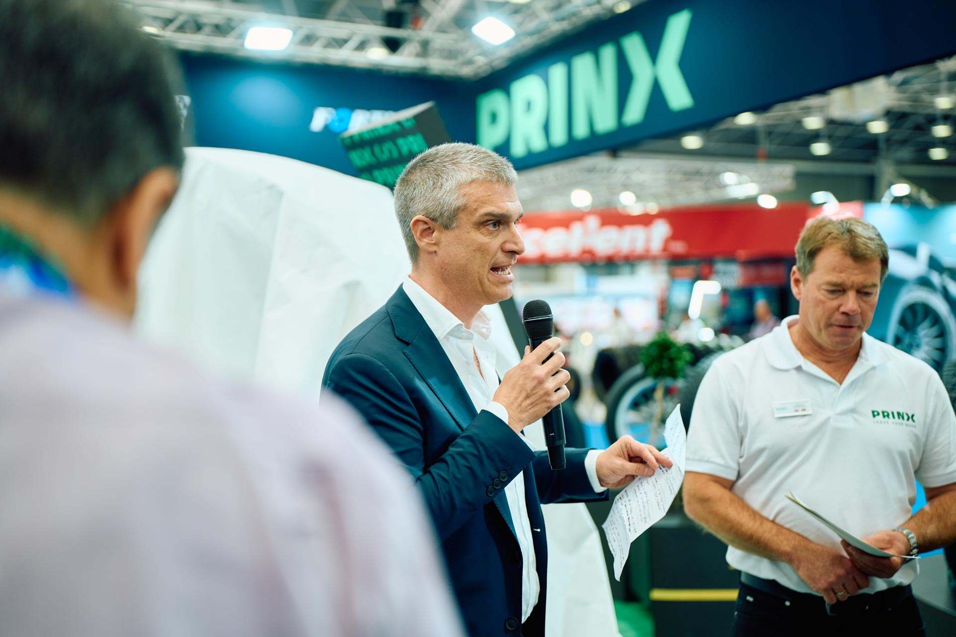 Photo of Prinx Autopromotec Event.