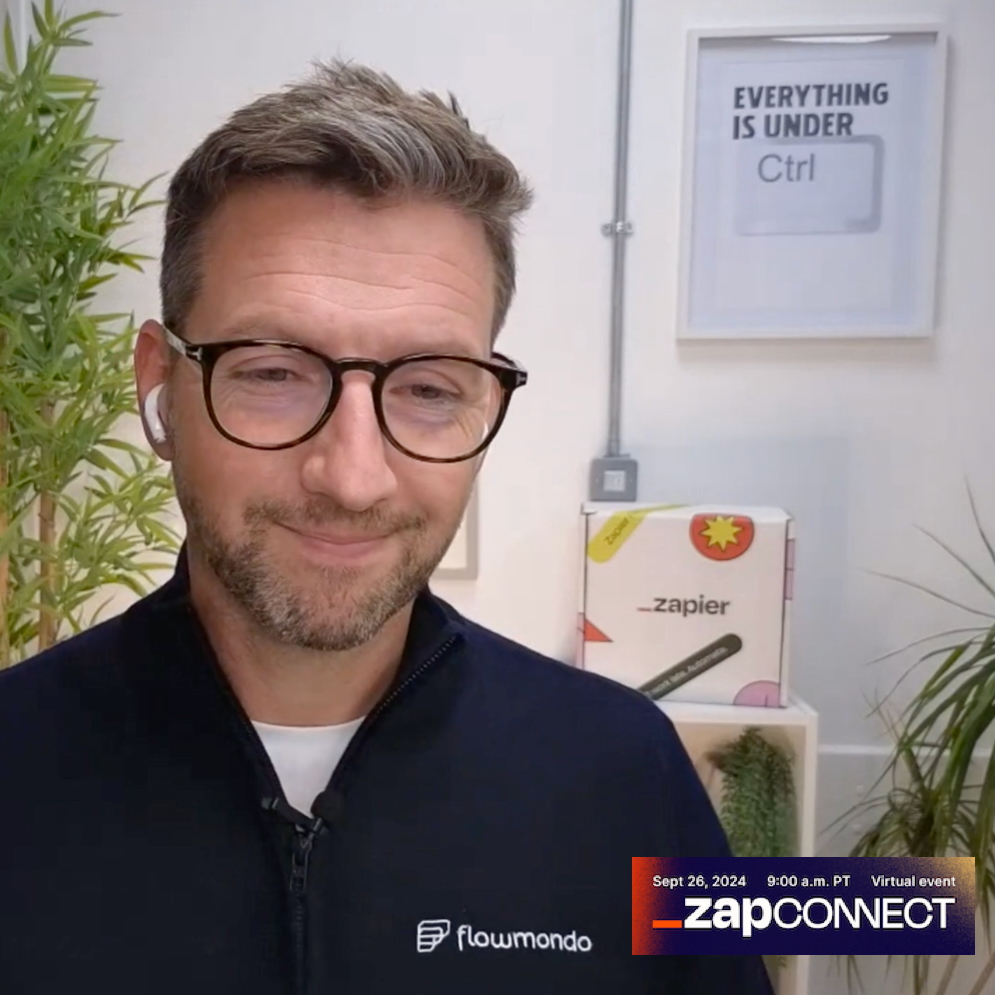 Alistair speaking at zapconnect 2024
