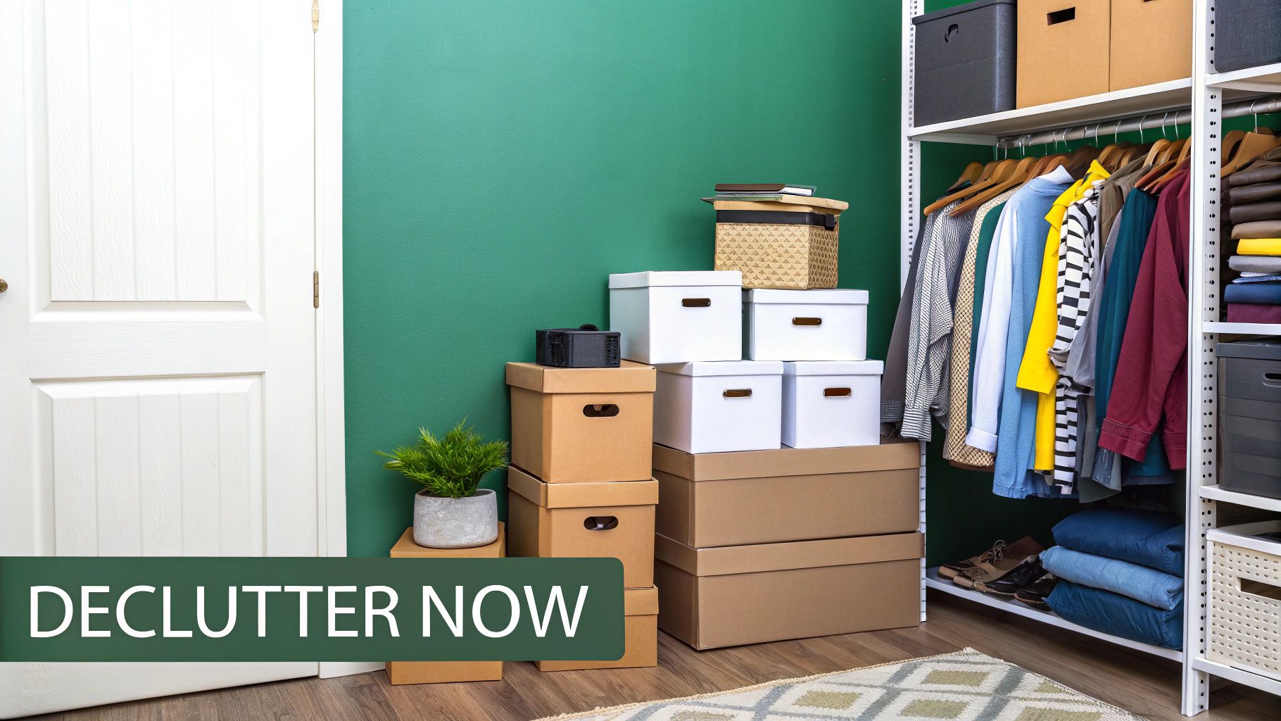 Declutter and Organize Belongings