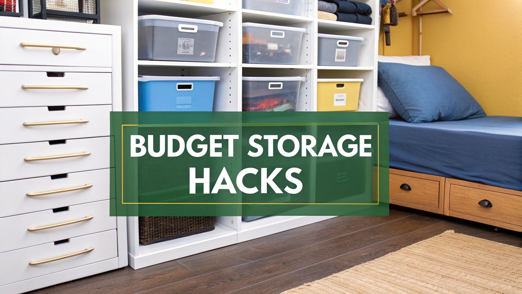 9 Clever Budget Storage Ideas for Small Spaces (2025)