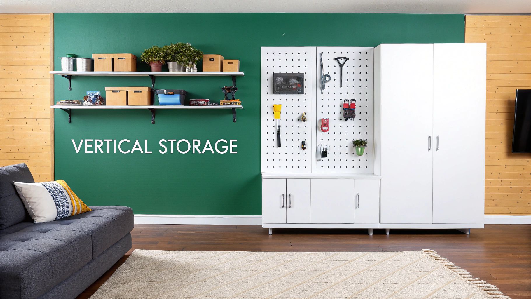 Vertical Wall Storage Solutions