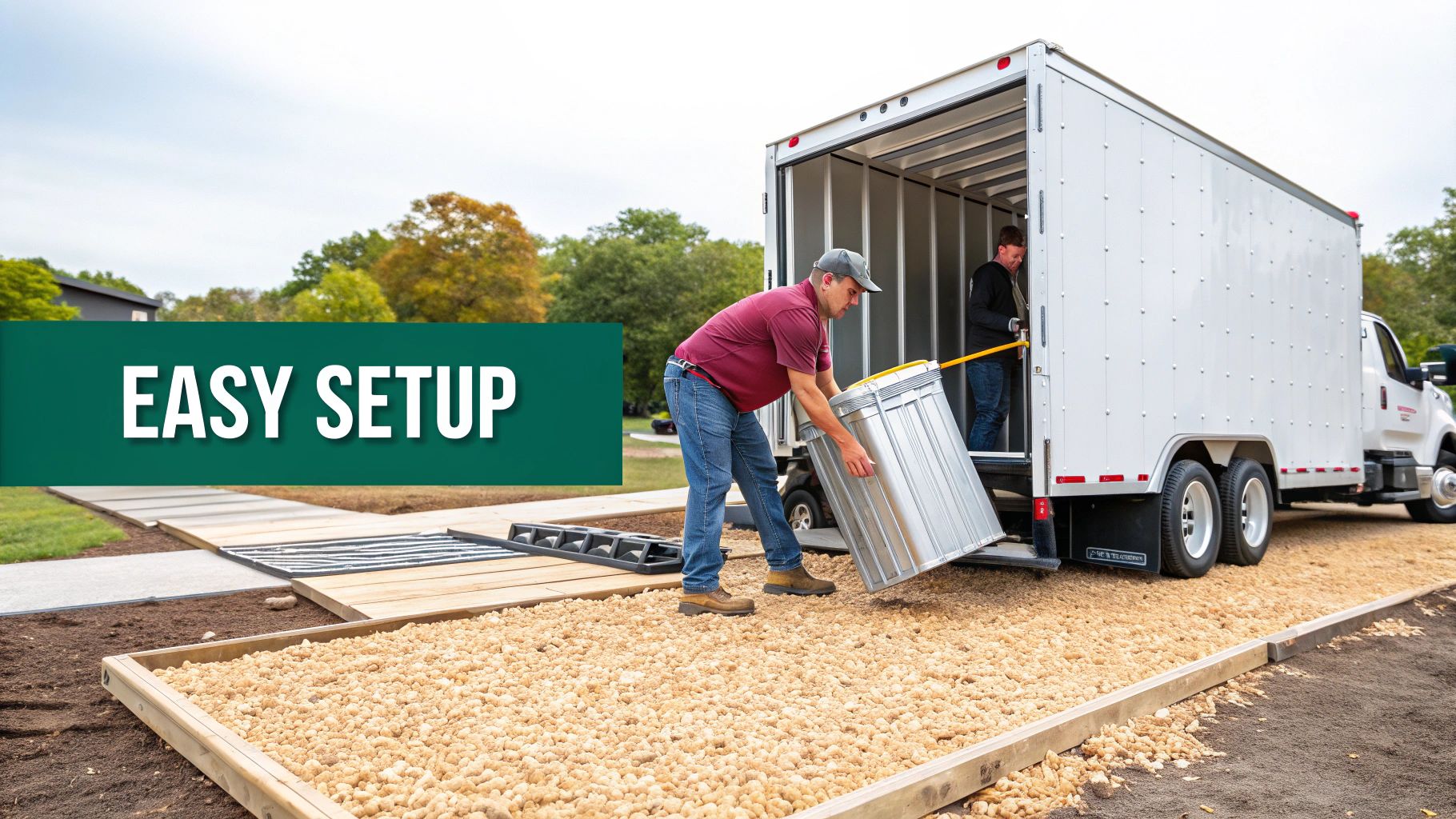 Reliable Storage Container Delivery – Easy & Fast Setup
