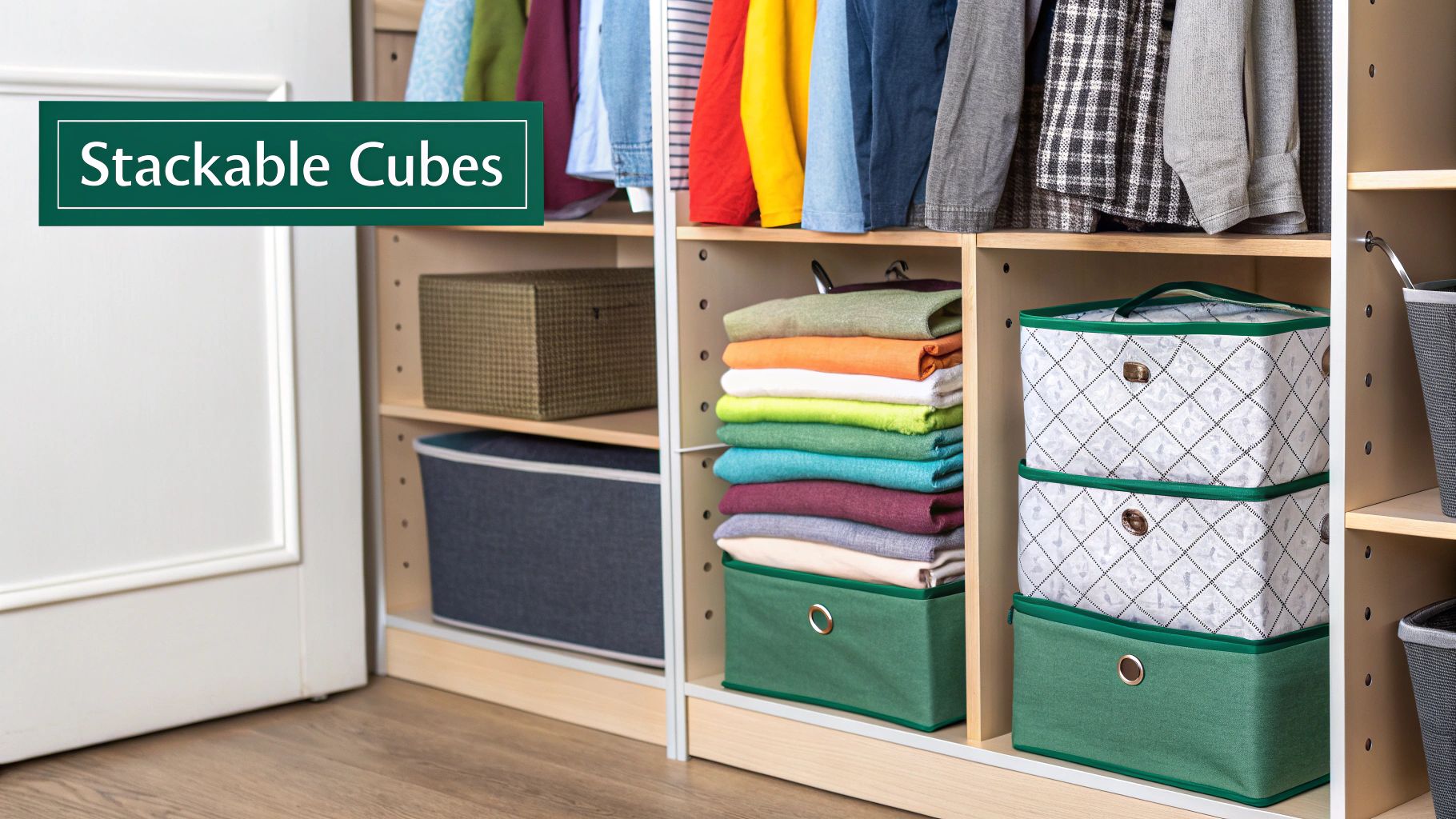 Modular Storage Cubes and Stackable Systems