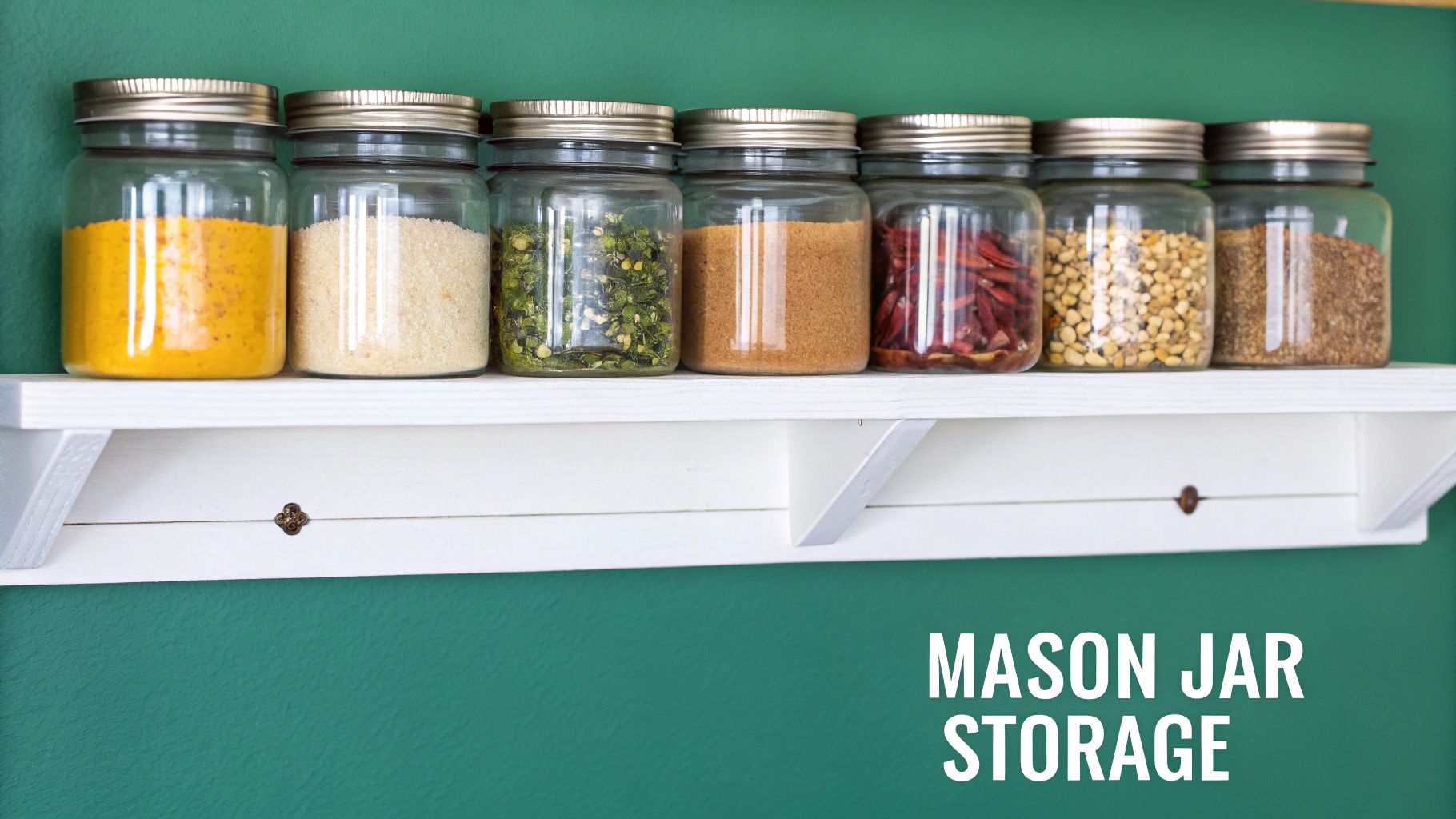 Floating Corner Shelves