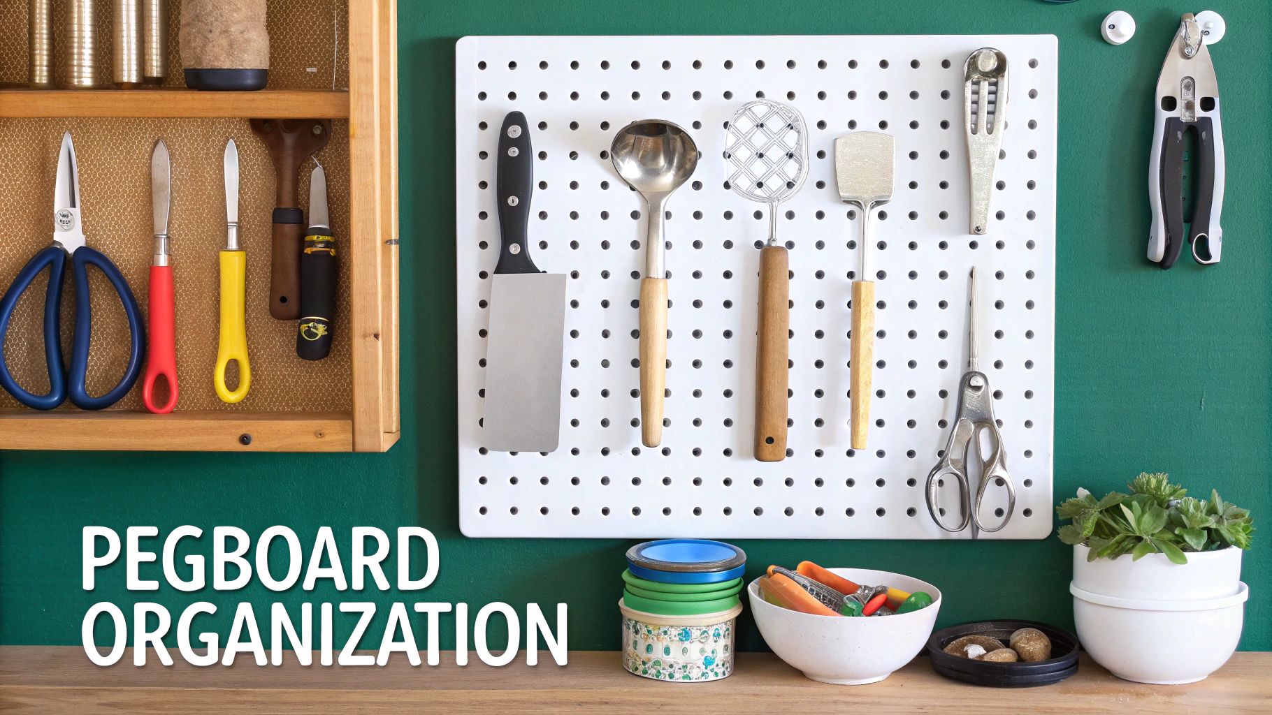 Pegboard Organization Systems