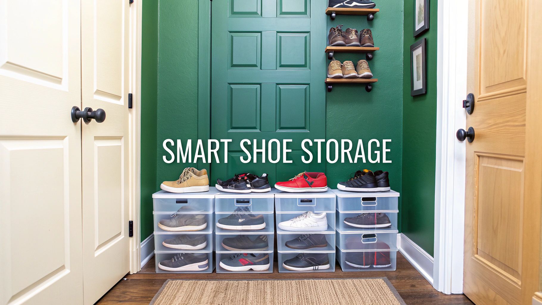 How to Store Shoes in Small Space: Clever Tips & Ideas