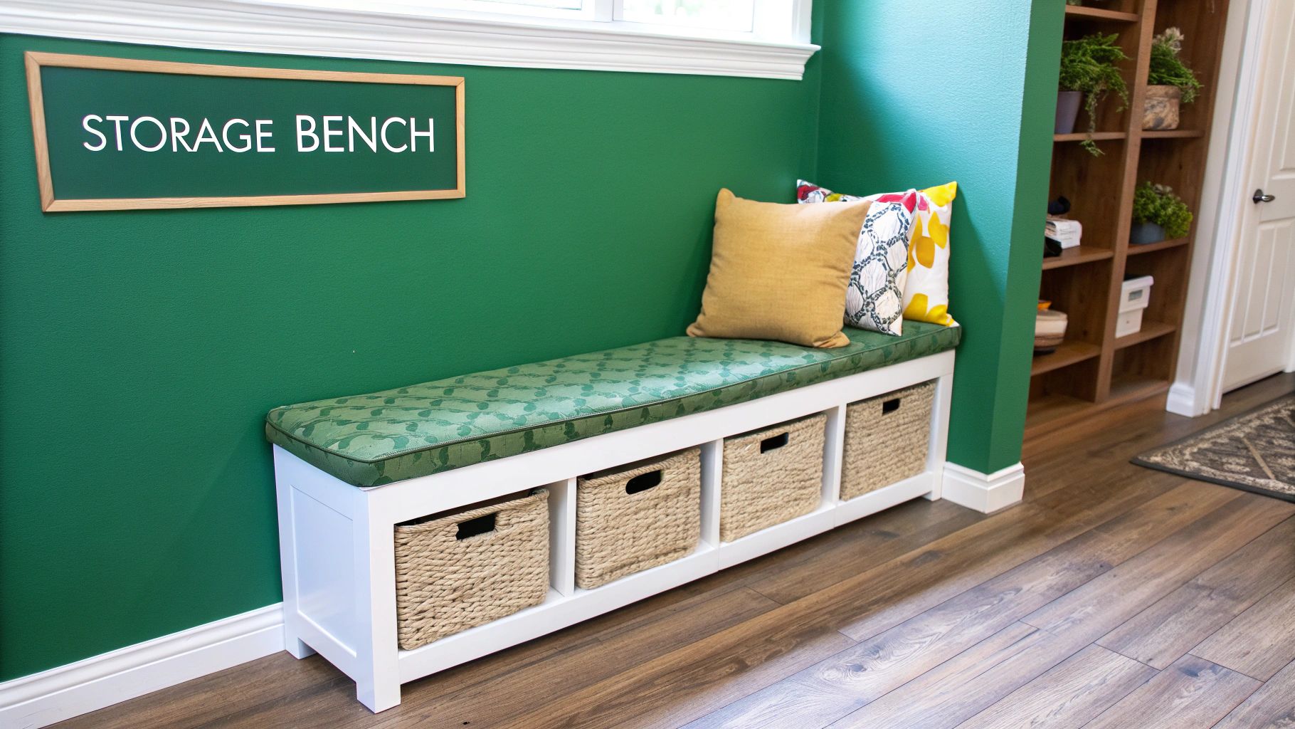 Built-in Storage Benches