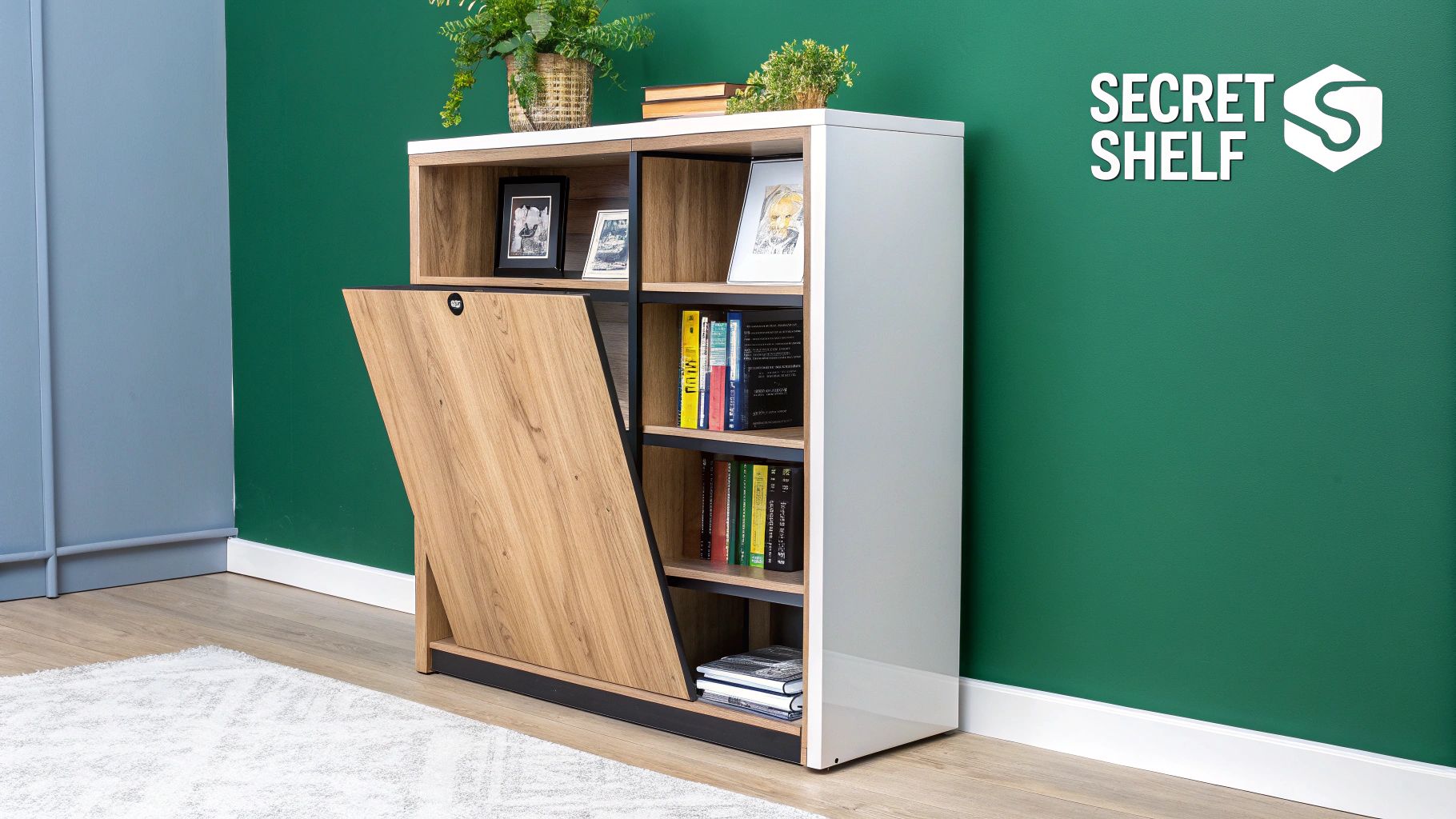 Bookshelf Secret Compartments