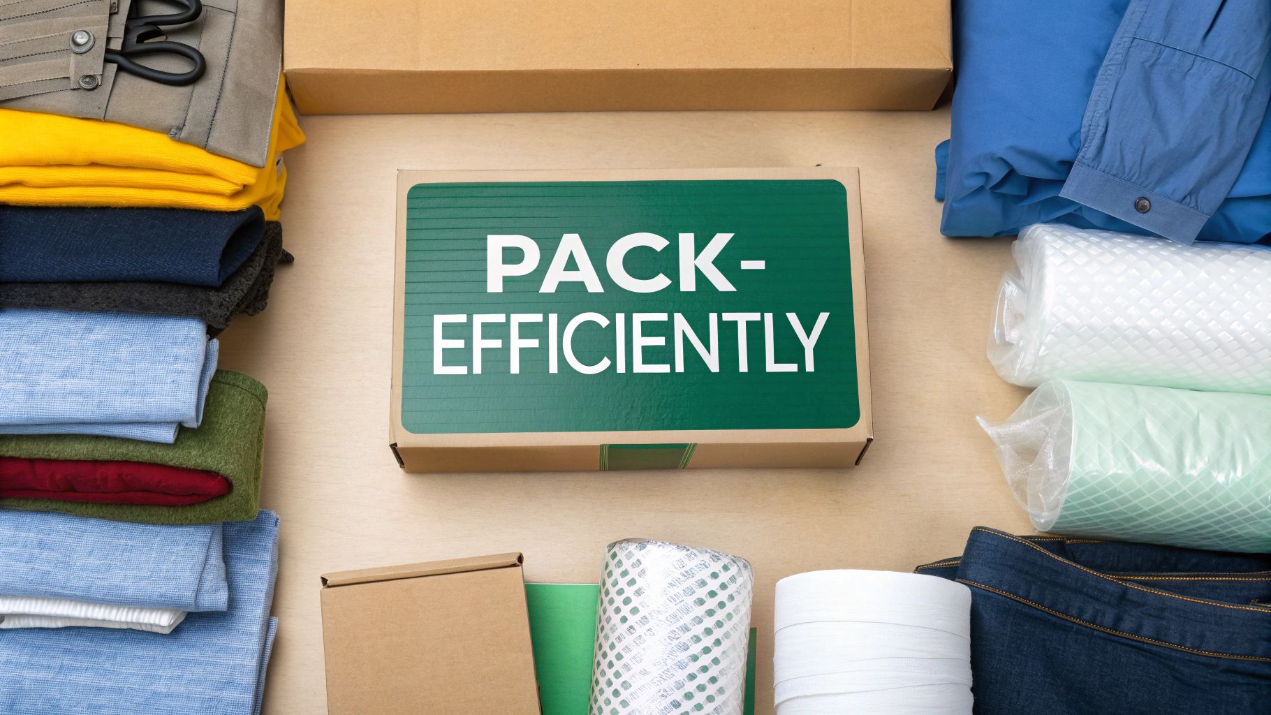 How to Pack Efficiently and Save Maximum Space