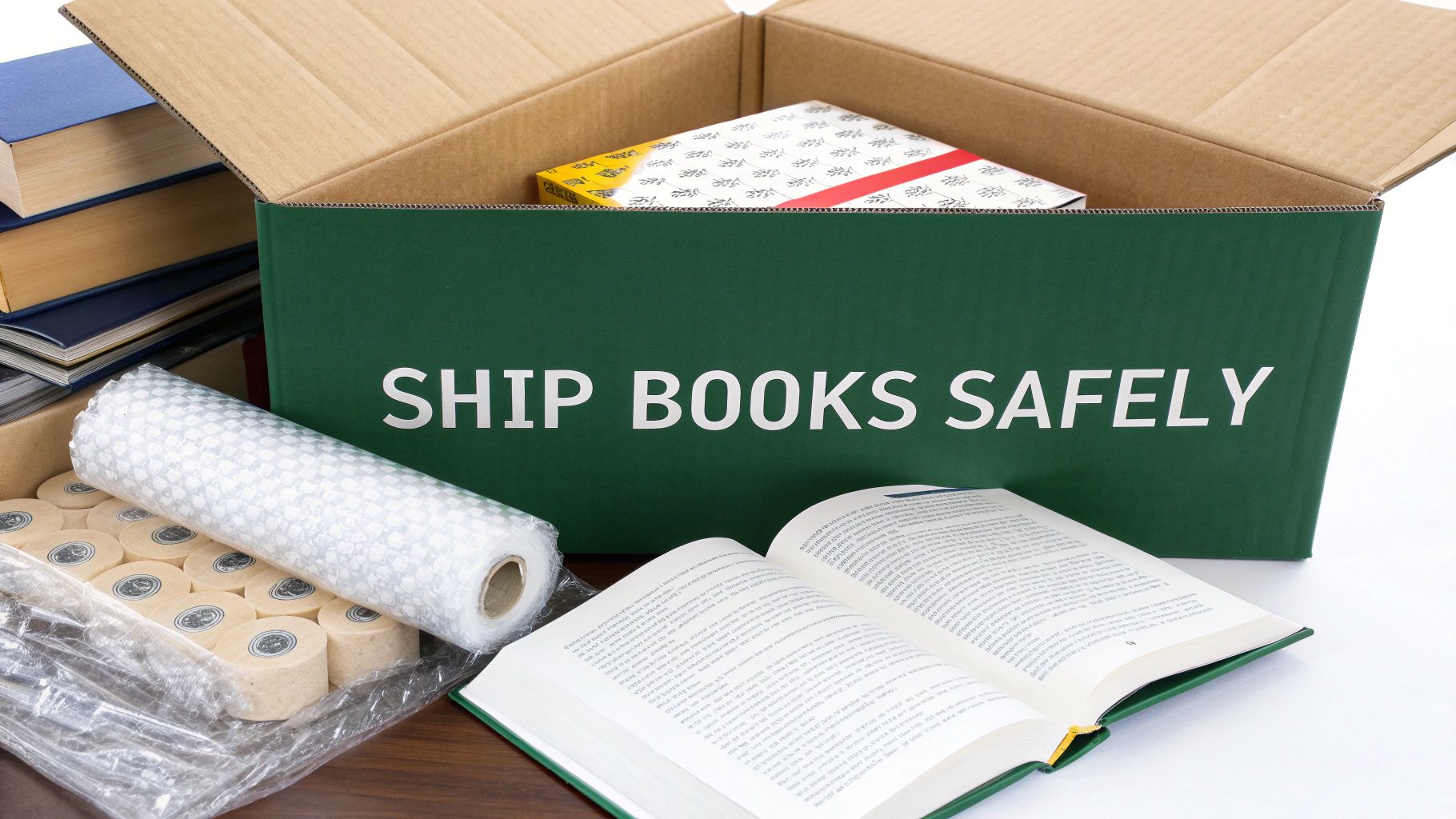 How to Pack Books for Shipping Without Damage