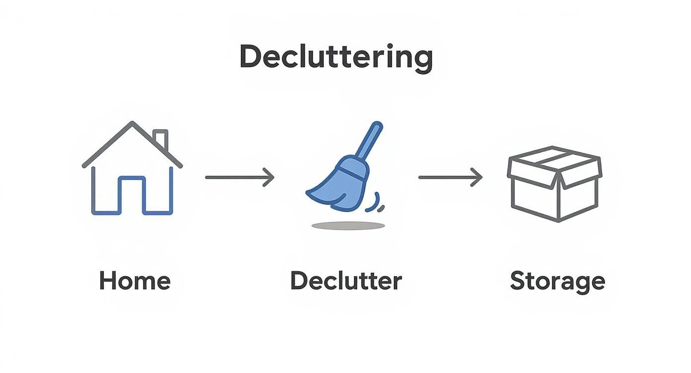 Infographic about storage boxes