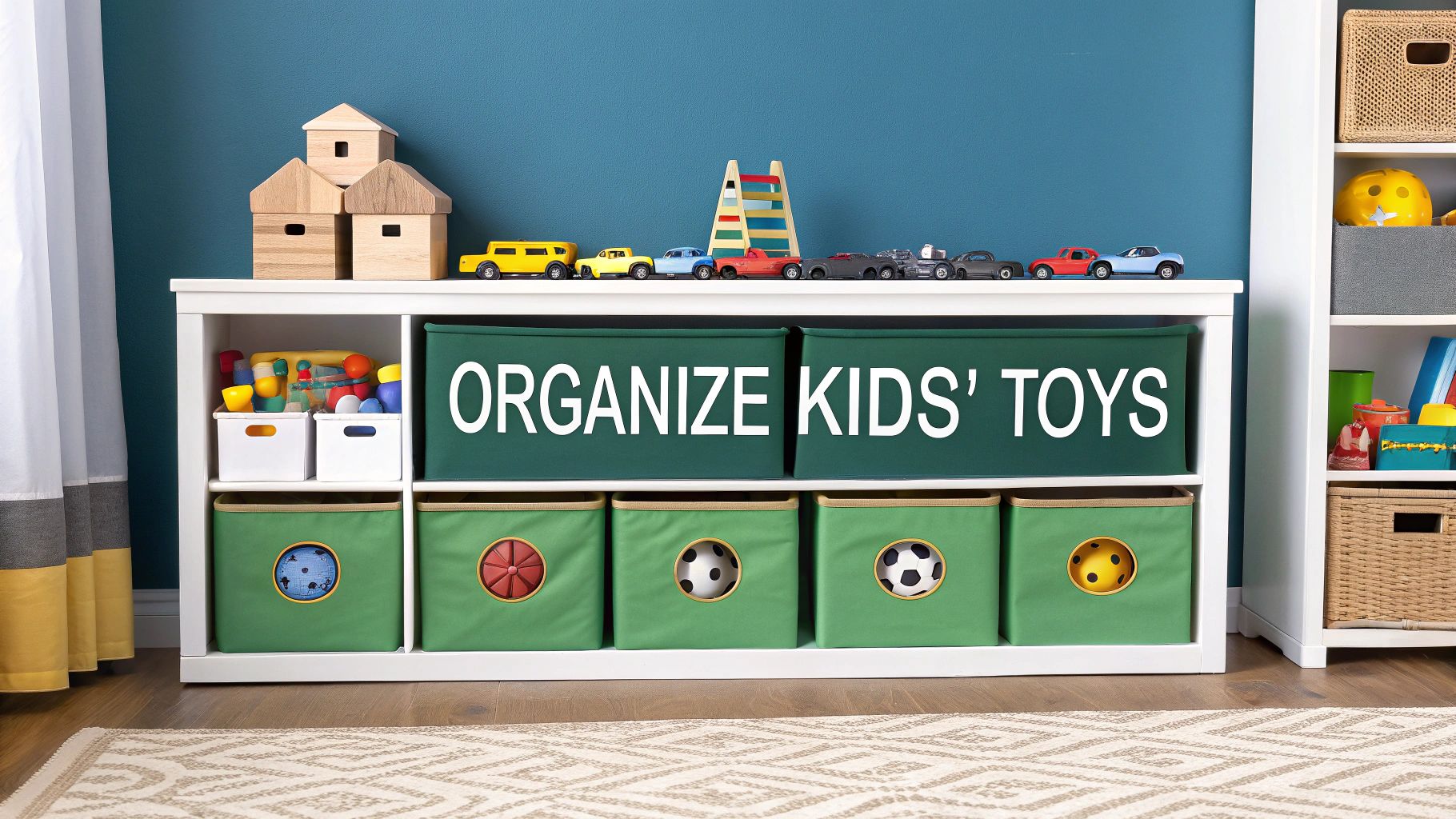 How to Organize Kids Toys and Reclaim Your Home