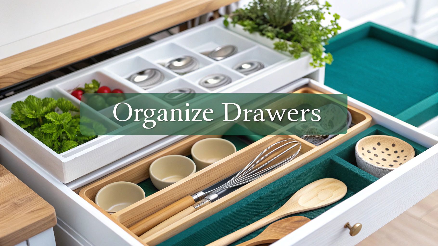 how to organize kitchen drawers: simple steps to declutter