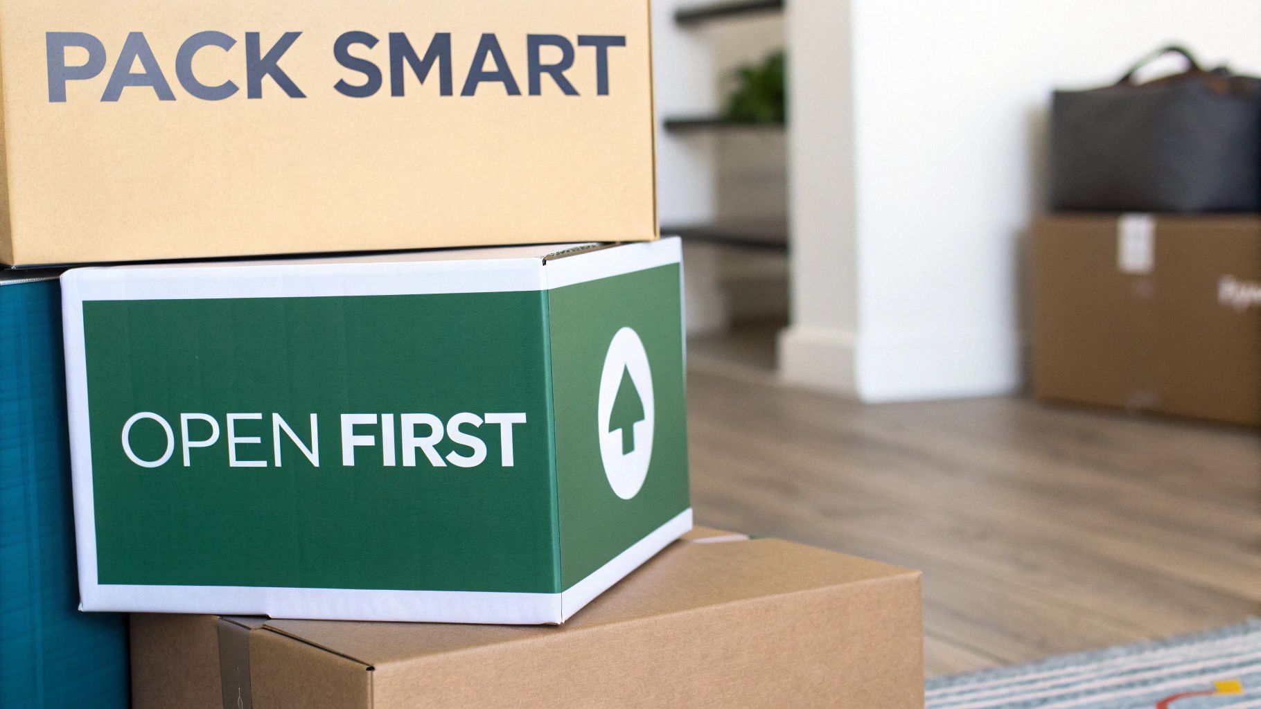 Pack Strategically and Label Everything