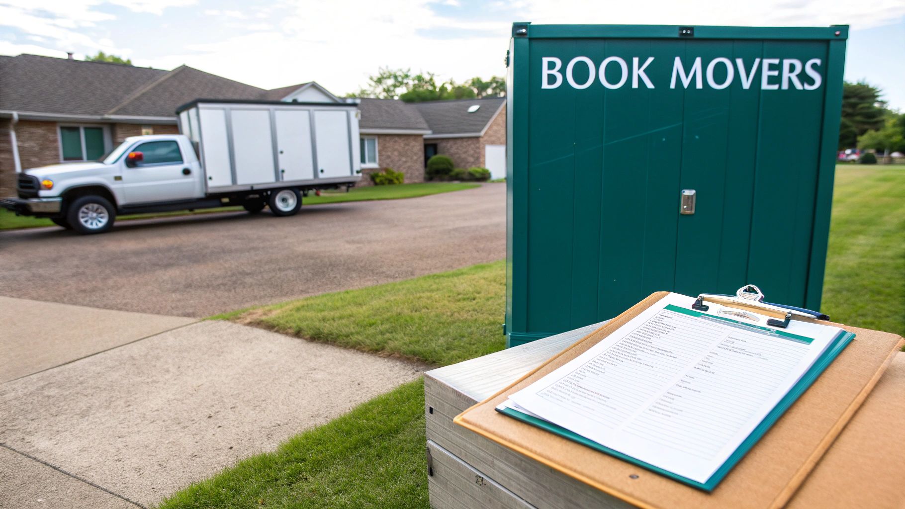 Arrange and Book Moving Services or Rental Equipment