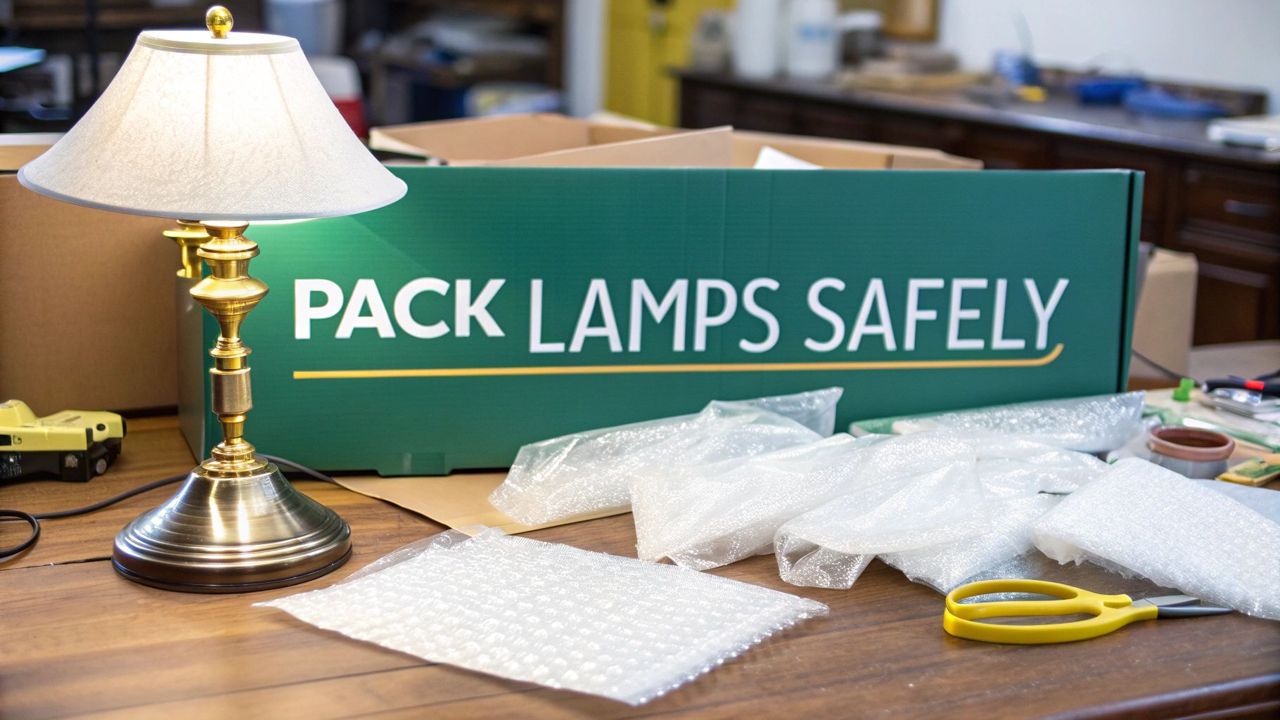 How to Pack Lamps for Moving Without Breakage
