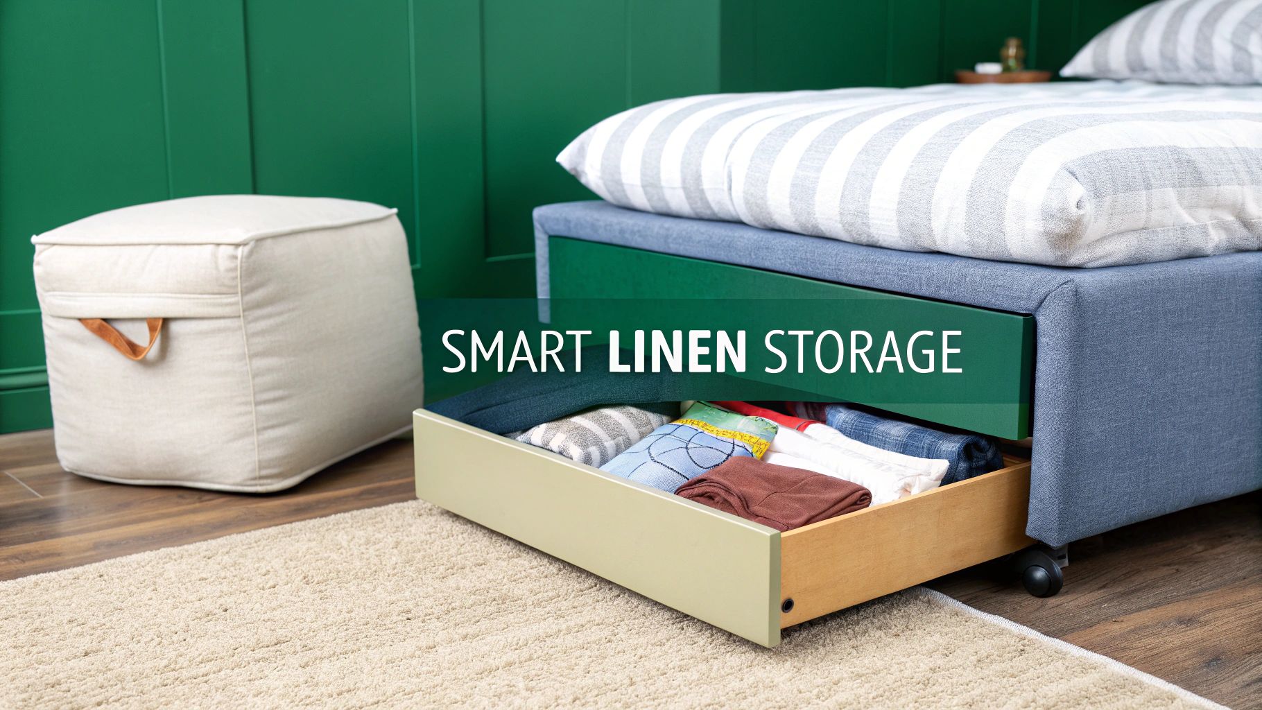 10 Smart Bedding Storage Ideas for Small Spaces in 2025