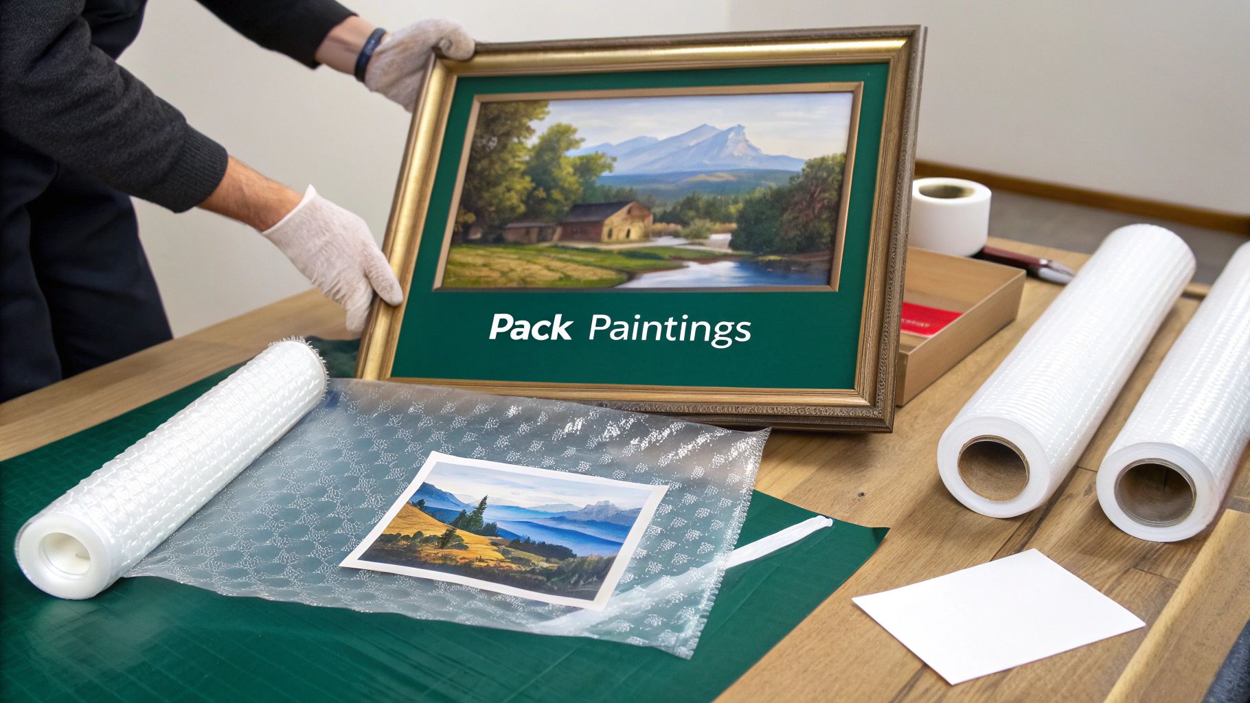 How to Pack Paintings for Moving to Prevent Damage
