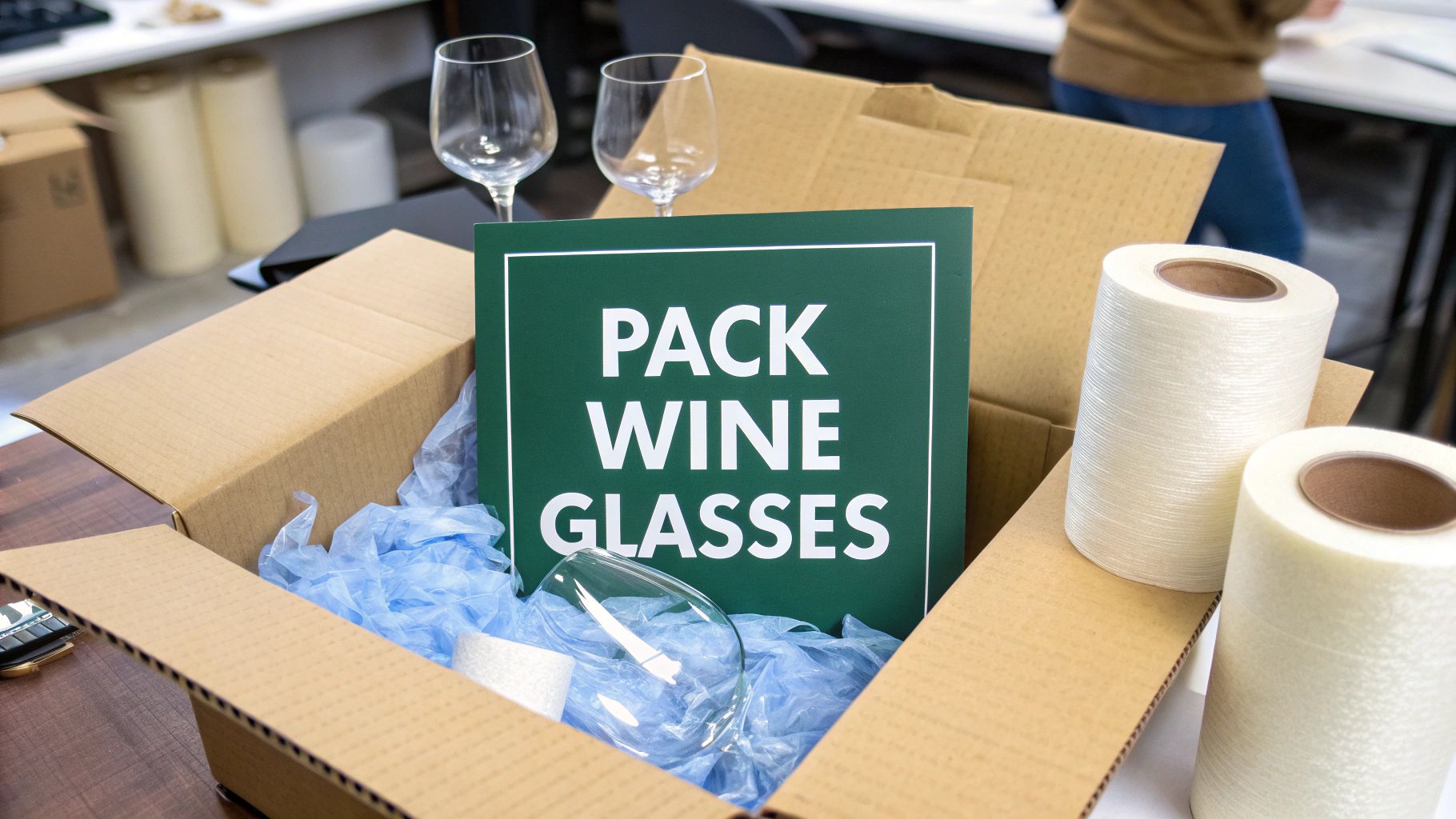 How to Pack Wine Glasses and Prevent Breakage