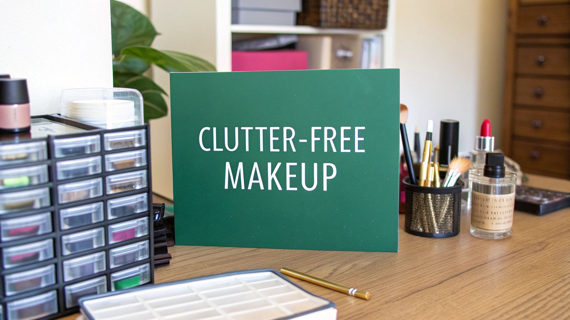 How to Organize Makeup for a Clutter-Free Routine