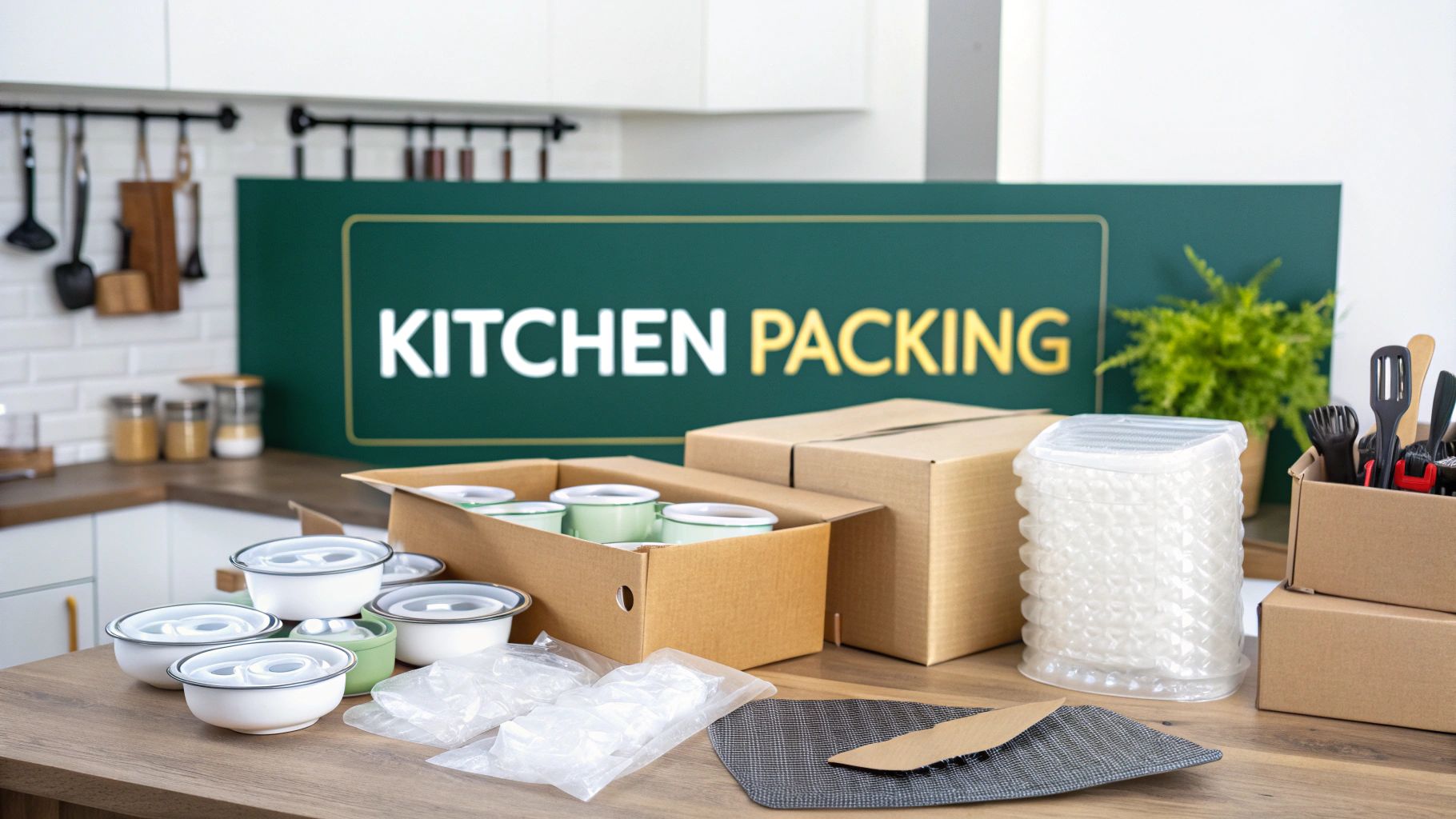 How to Pack Kitchen Items for a Damage-Free Move