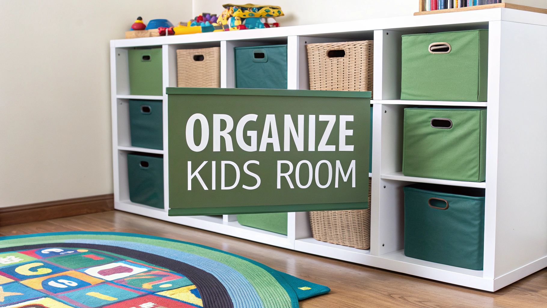 How to Organize a Kids Room: how to organize kids room without losing your mind