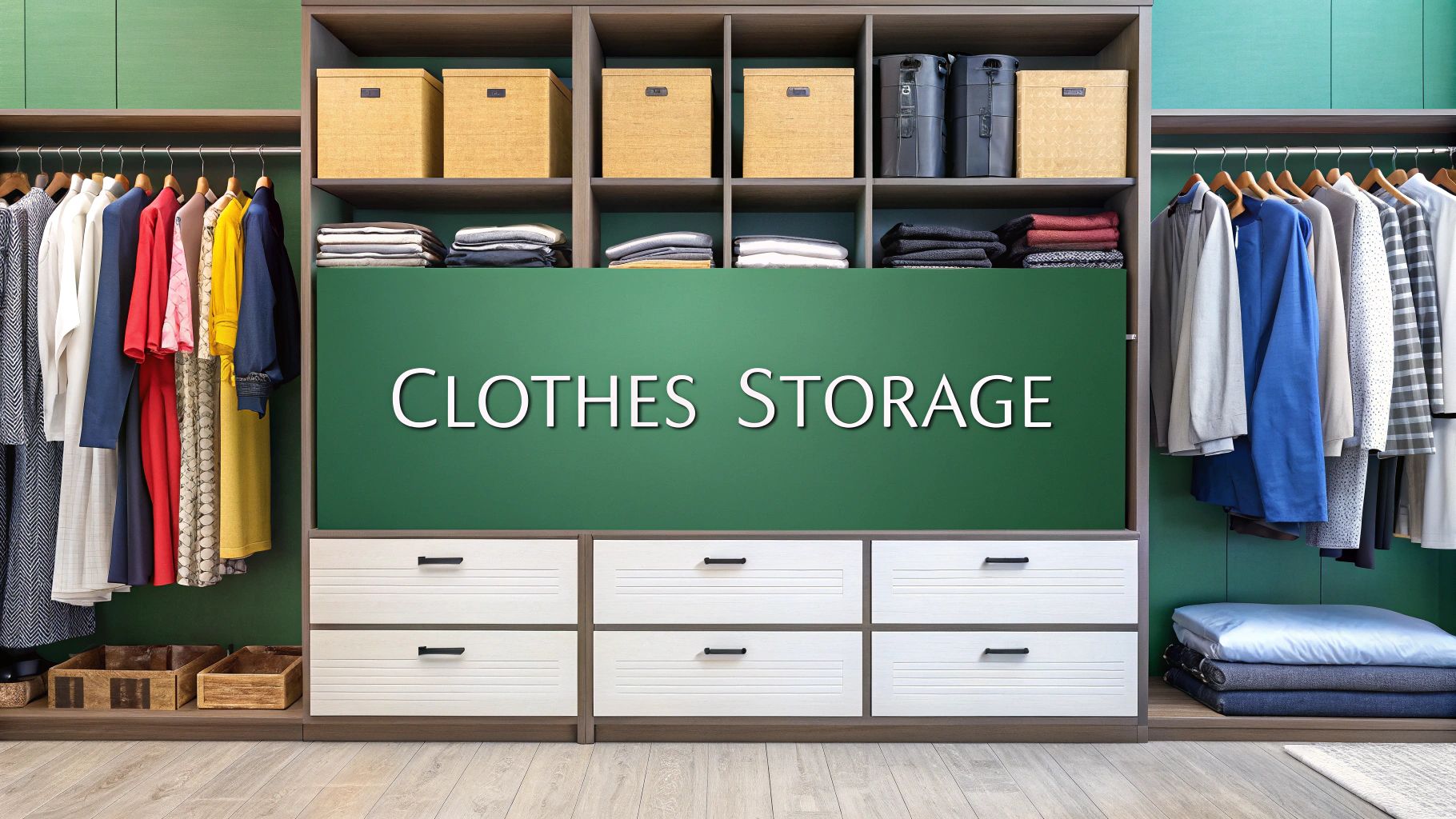 Clothes Storage Ideas: 10 Smart Ways to Organize Your Wardrobe