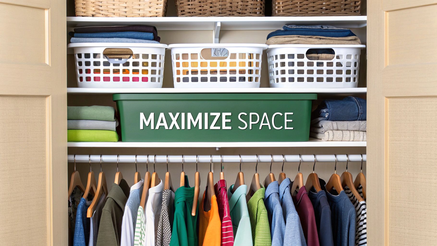 How to Maximize Small Closet Space and Reclaim Your Sanity