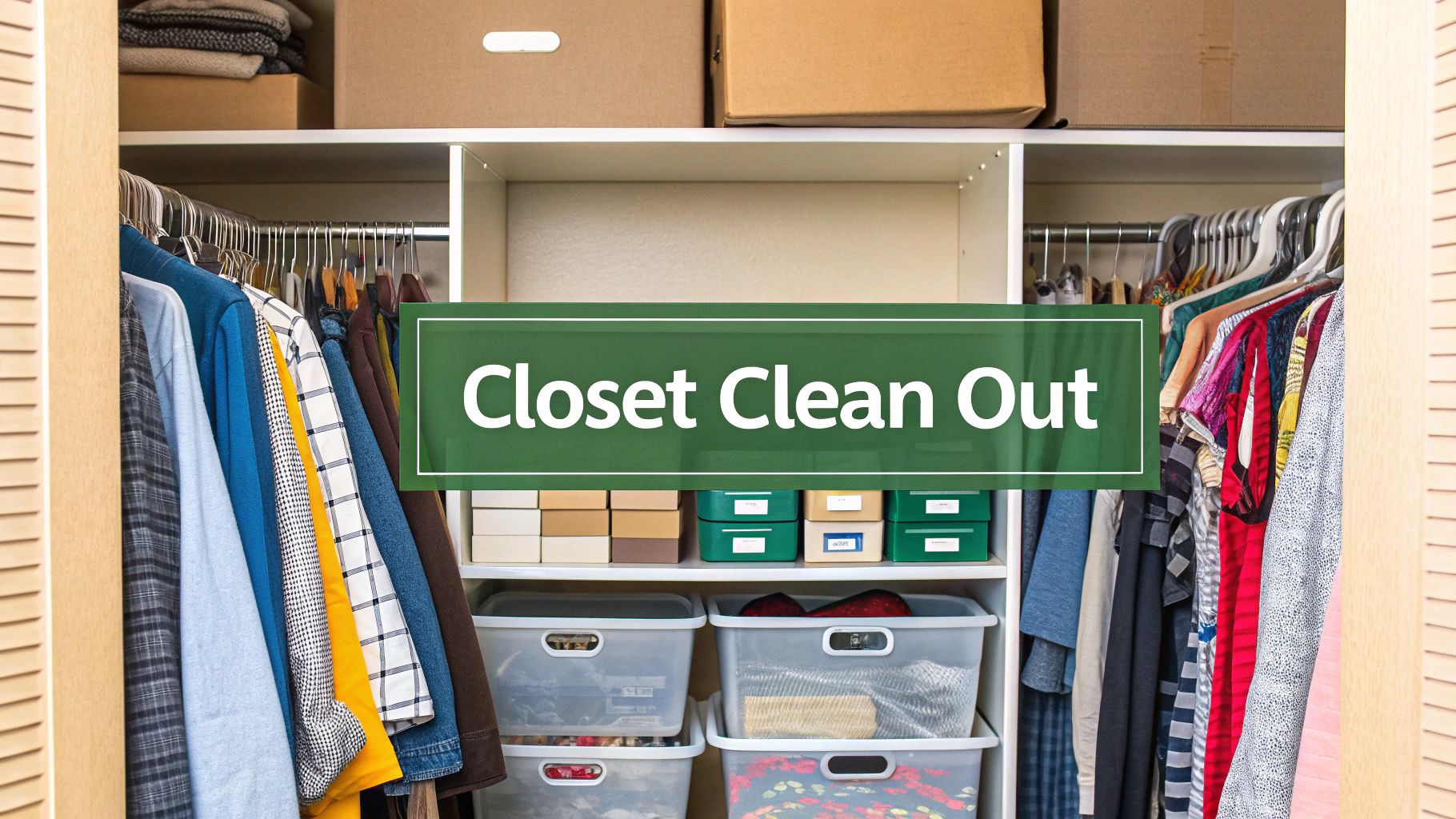 A Realistic Guide to Cleaning Out Your Closet