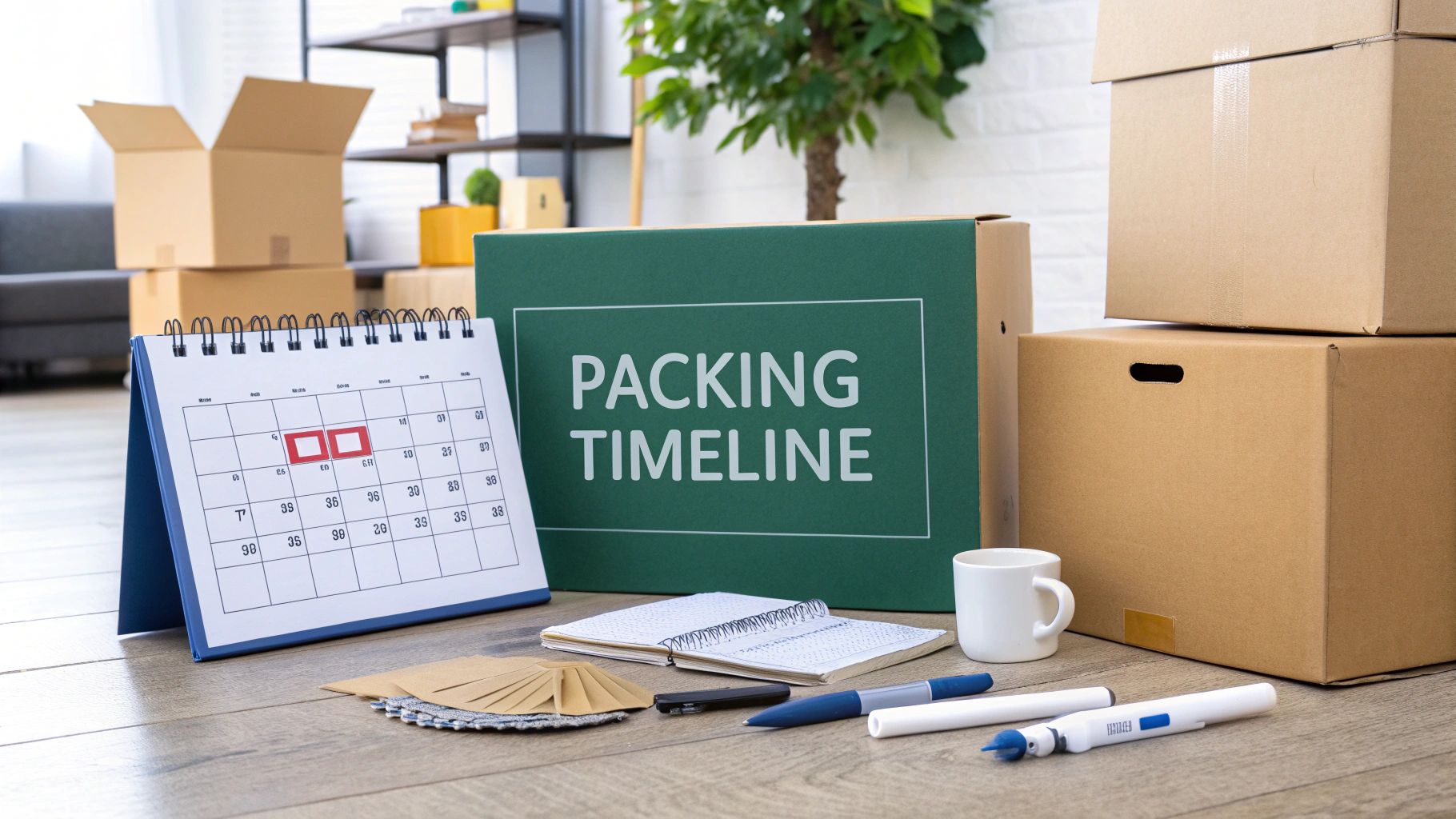 A Stress-Free Packing Timeline For Moving Your Ultimate Guide