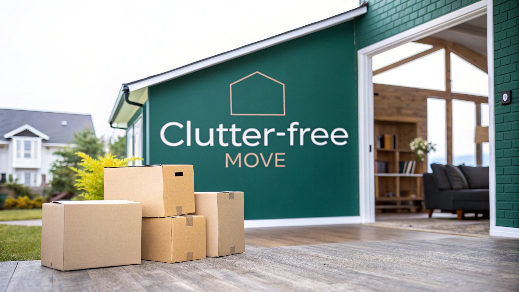 Downsizing from house to apartment: A Practical Guide to a Clutter-Free Move