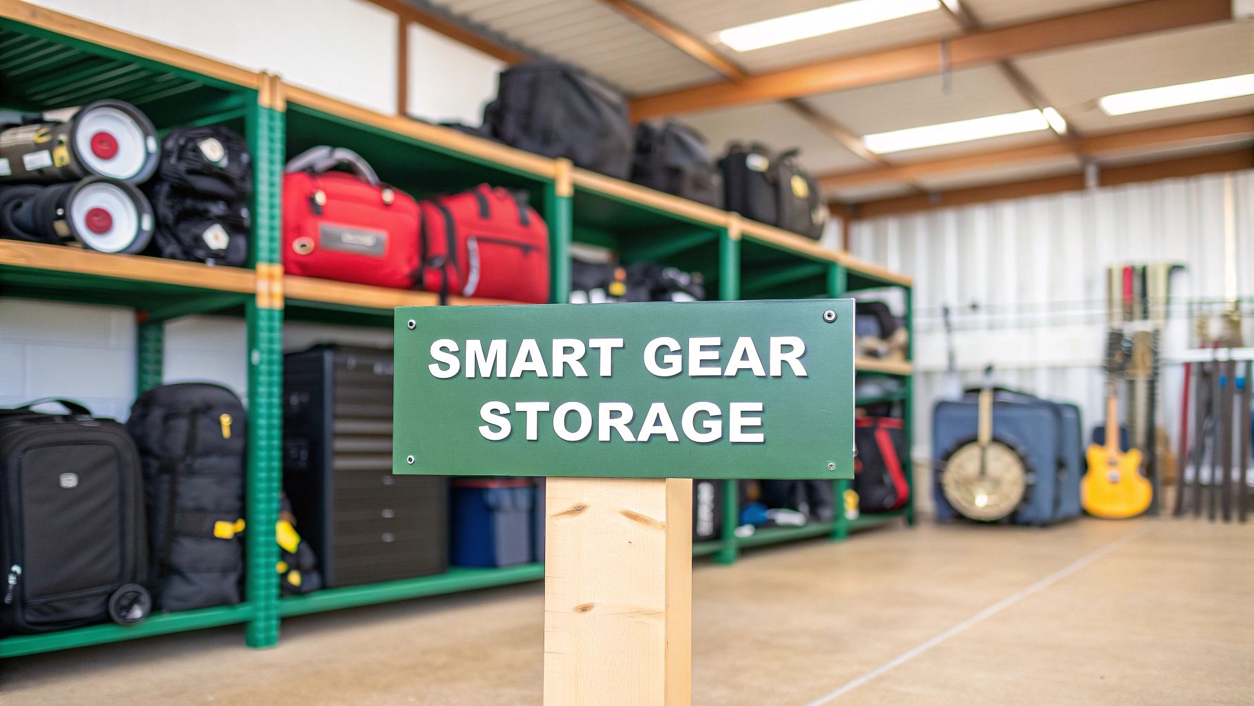 The Smarter Way to Store Your Gear an Equipment Storage Service Guide