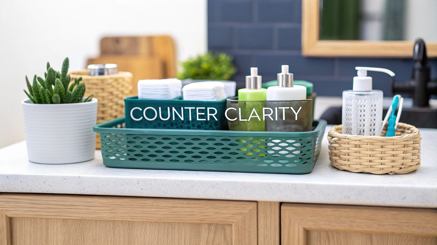 Bathroom Counter Storage Ideas: 8 Clever Ways to Maximize Small Spaces