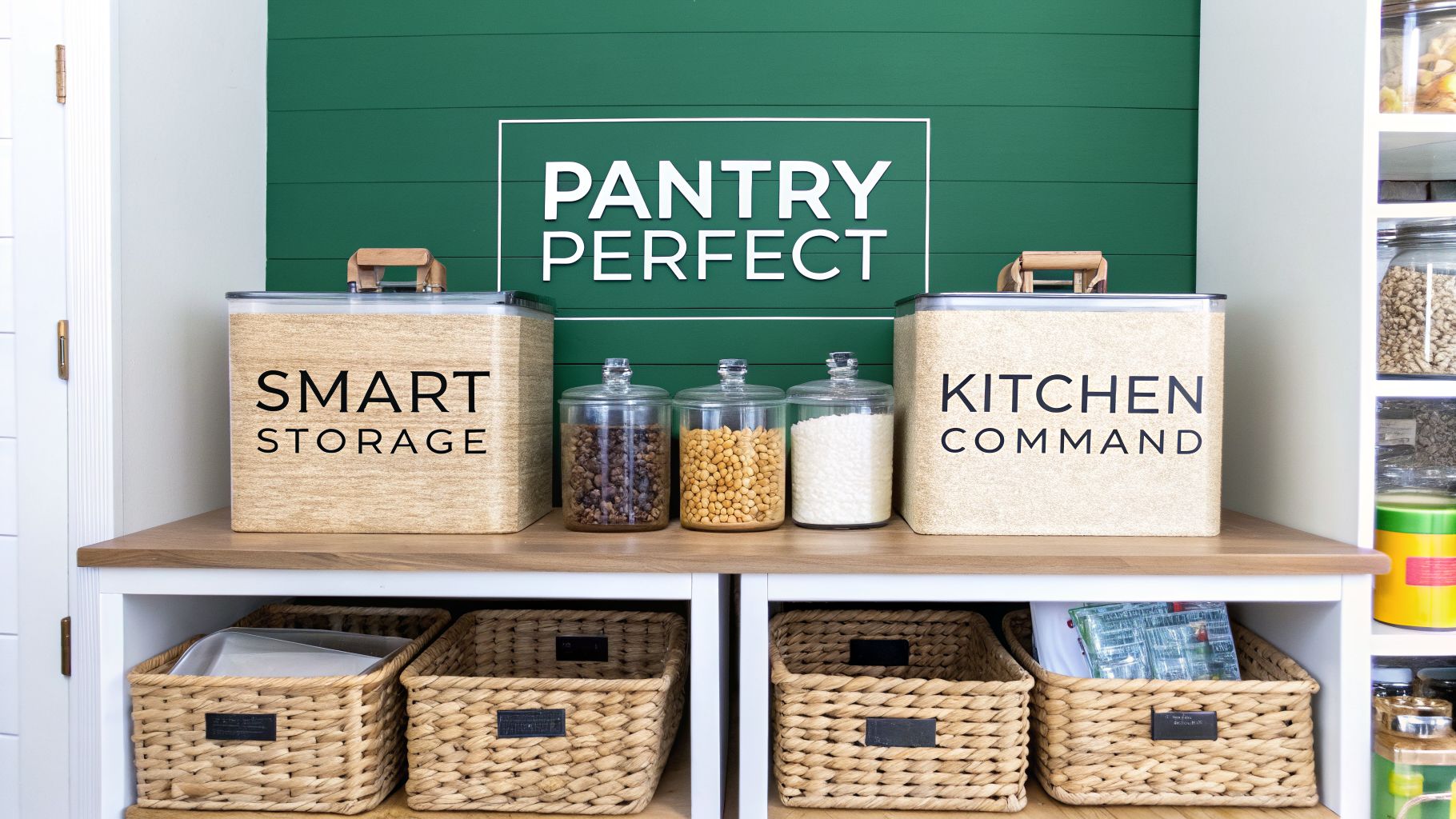Guide: how to arrange kitchen pantry for easy, efficient storage