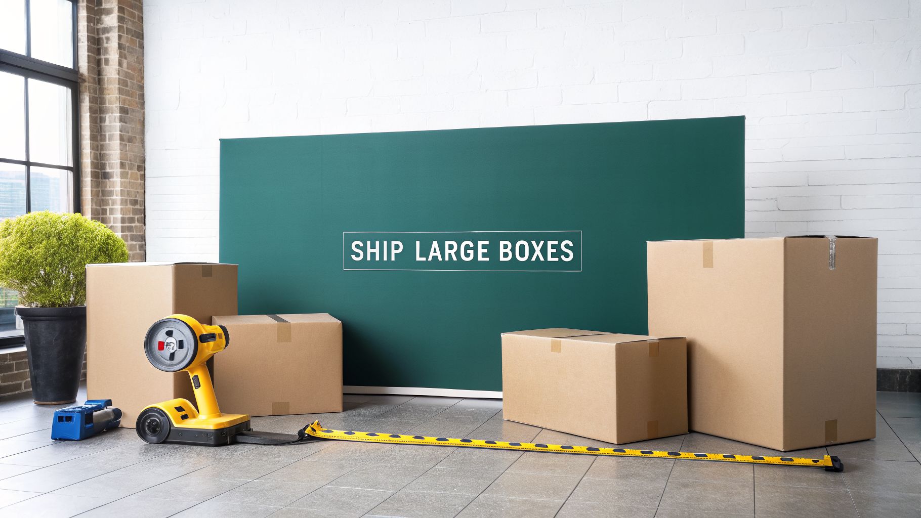 Best Way to Ship Large Boxes: Quick, Affordable Options