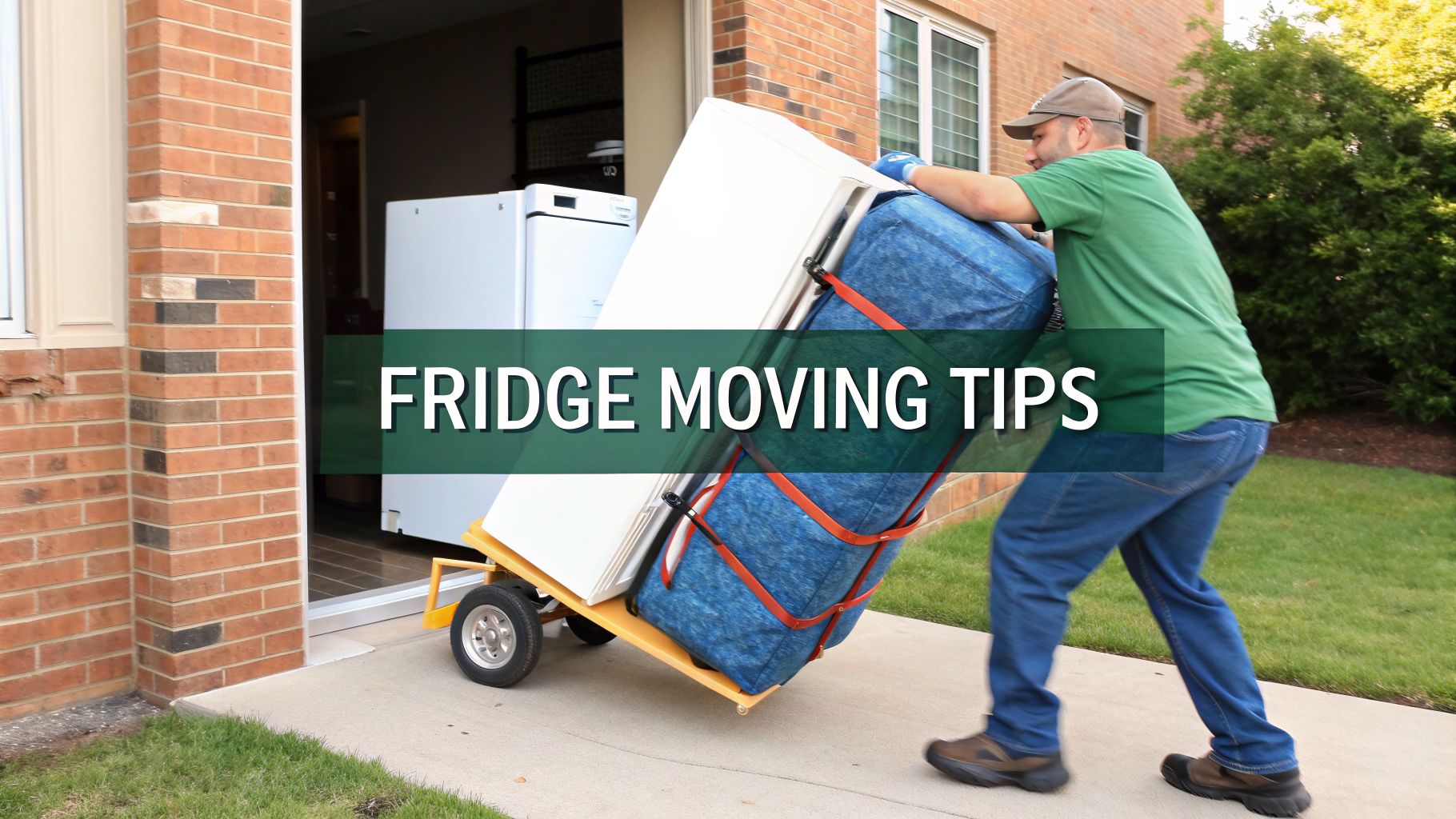 The Best Way to Move a Refrigerator Without Damage
