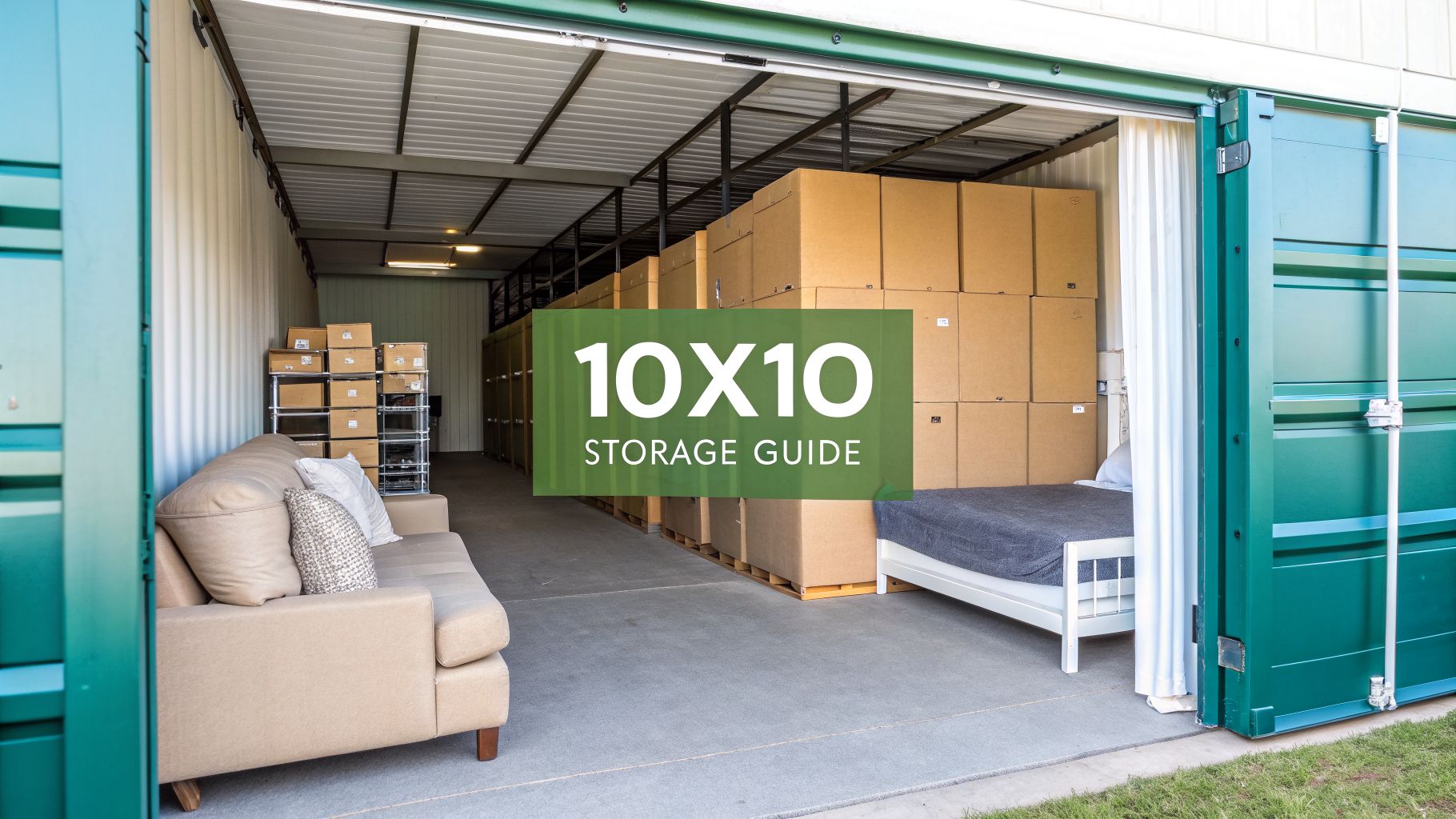 Your Guide to the 10x10 Storage Unit What Fits Inside?