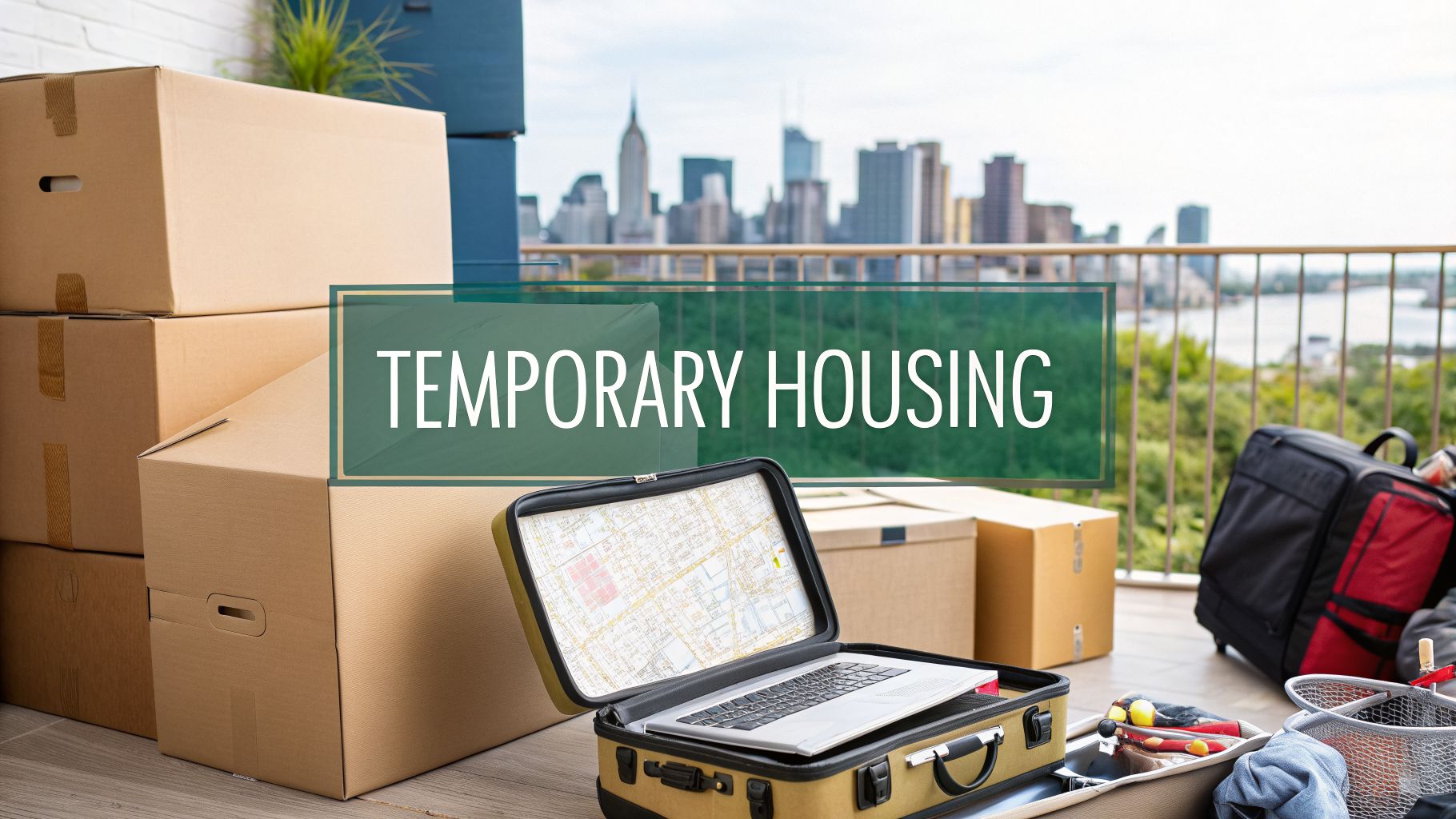 How to Find Temporary Housing A Practical Guide for 2026