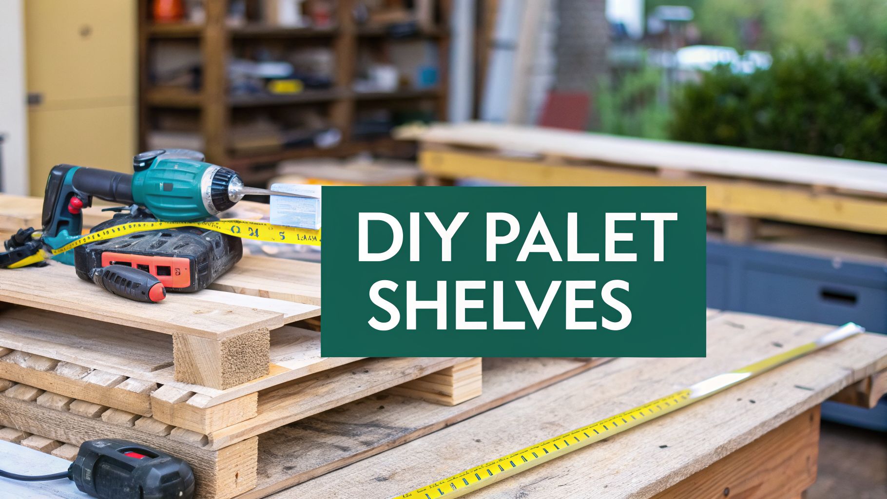 Stunning Pallet Shelving DIY Ideas & Guide