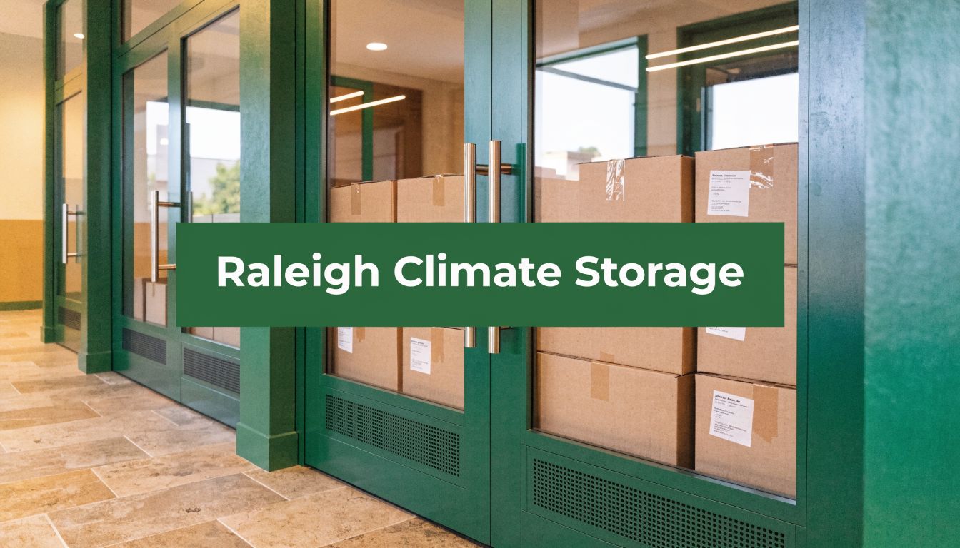 Climate Controlled Storage Raleigh NC: A 2026 Guide