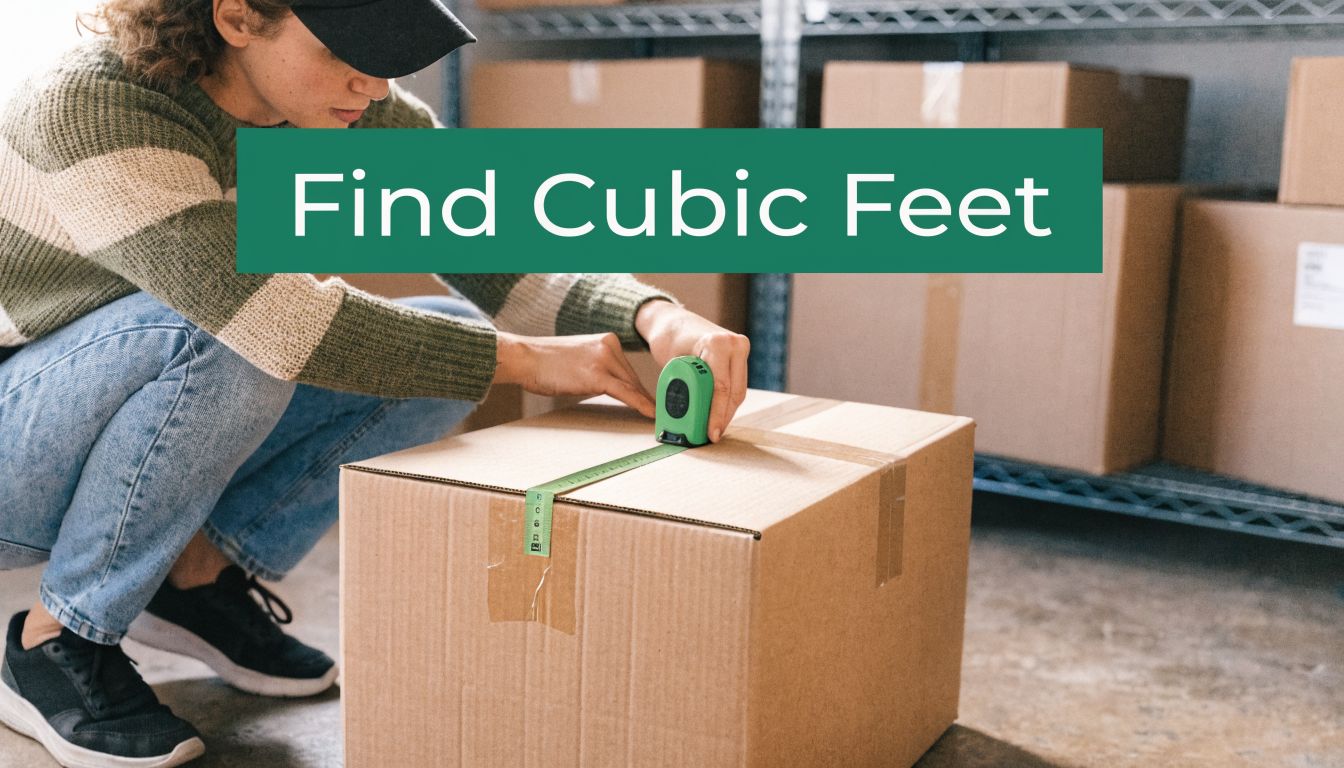 How to Find Cubic Feet: A Simple Guide for Storage