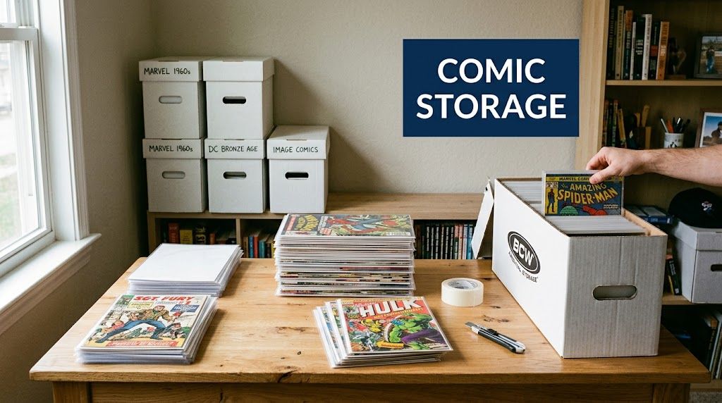 How to Store Comic Books: A Collector's Preservation Guide