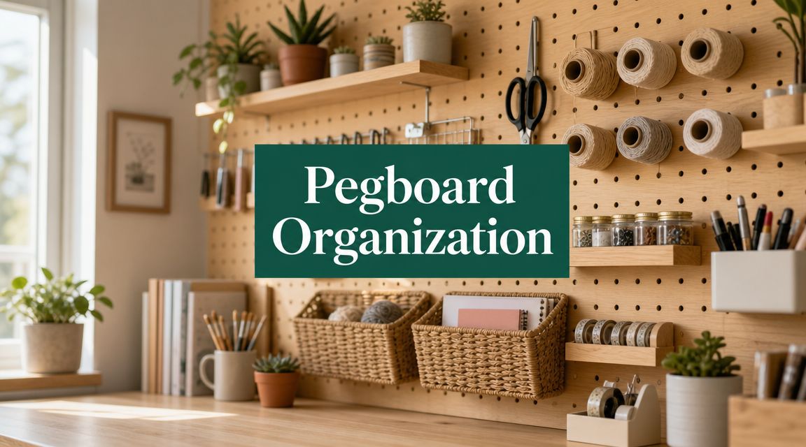 10 Smart Pegboard Organization Ideas for 2026
